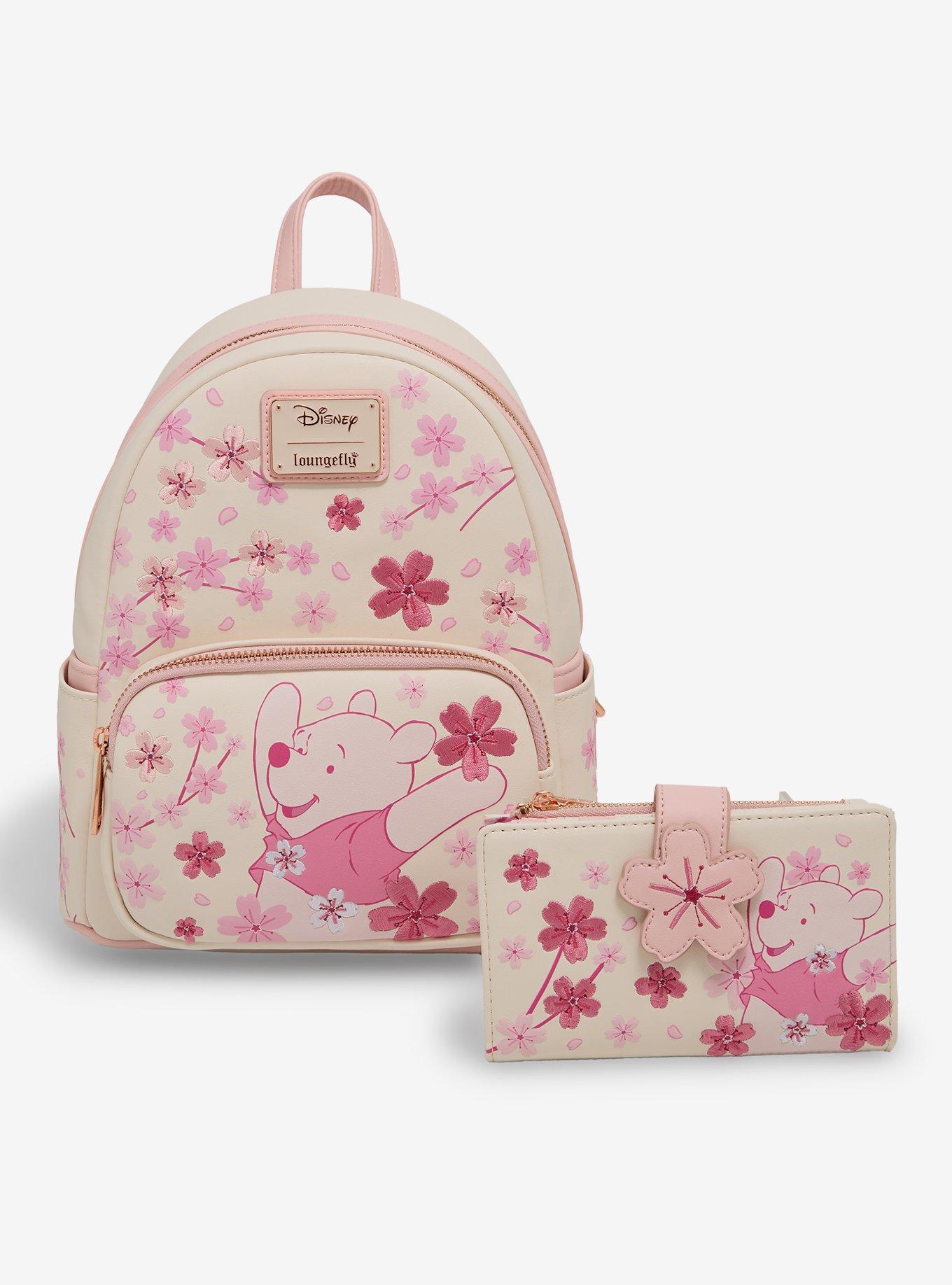 Loungefly Disney Winnie the Pooh Cherry Blossom Mini Backpack - BoxLunch Exclusive, , alternate
