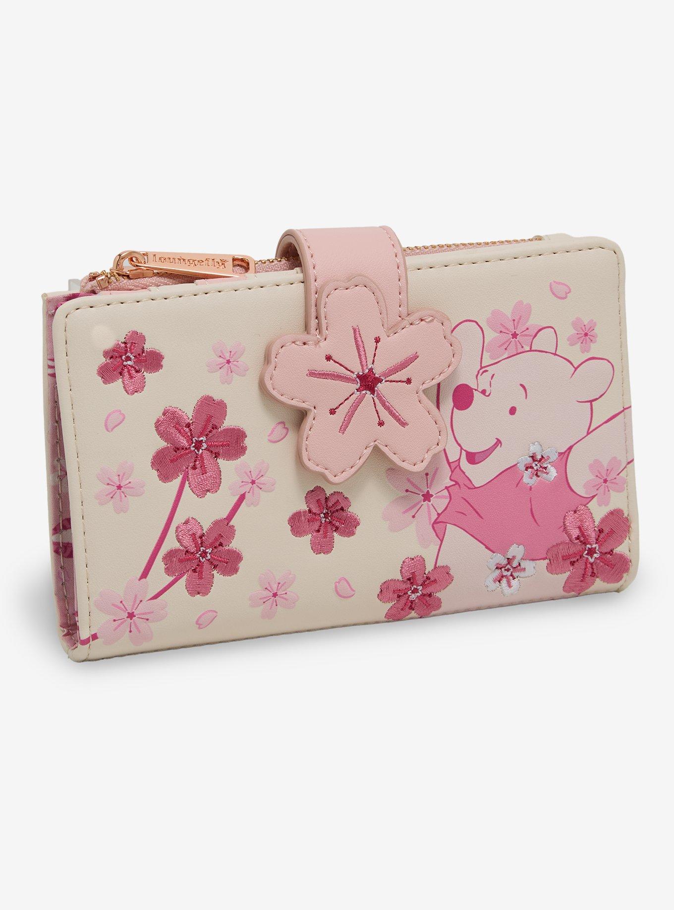 Loungefly Disney Winnie the Pooh Cherry Blossom Wallet - BoxLunch Exclusive, , hi-res