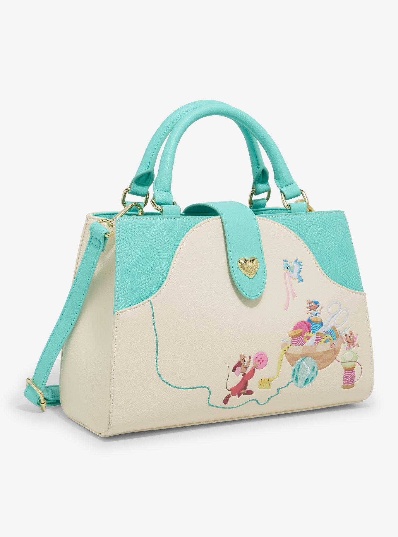 Loungefly Disney Cinderella Mice & Birds Convertible Crossbody Bag - BoxLunch Exclusive, , hi-res