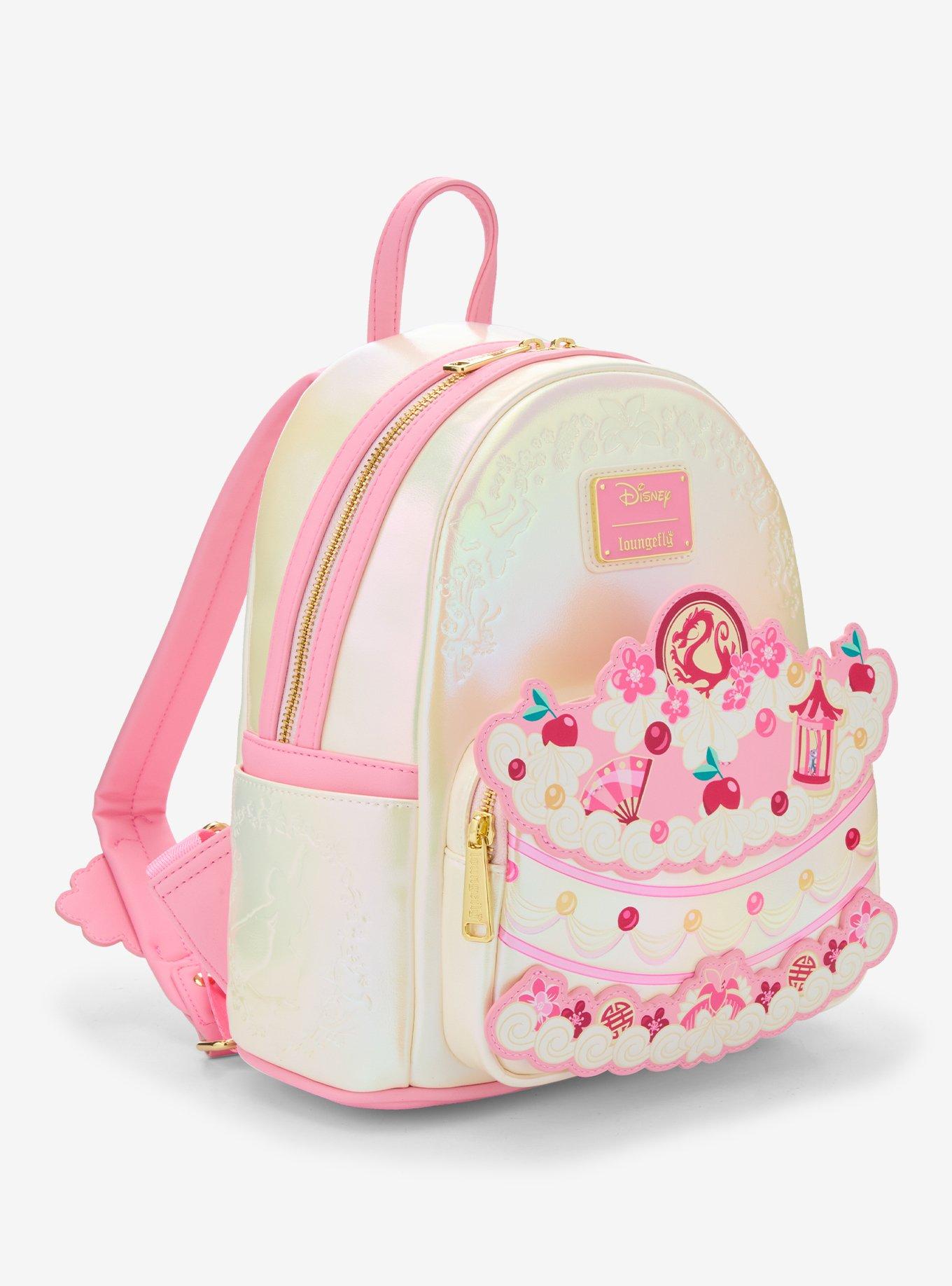 Loungefly Disney Mulan Cake Iridescent Mini Backpack - BoxLunch Exclusive, , hi-res