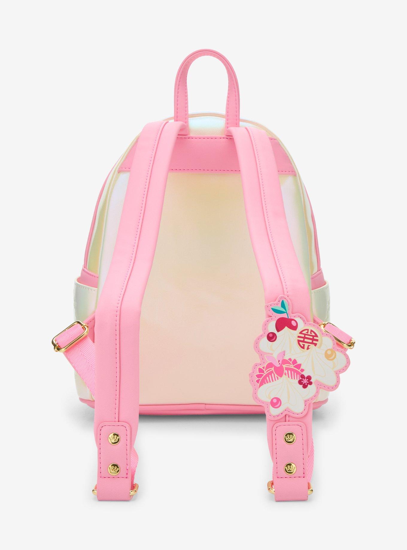 Loungefly Disney Mulan Cake Iridescent Mini Backpack - BoxLunch Exclusive, , alternate