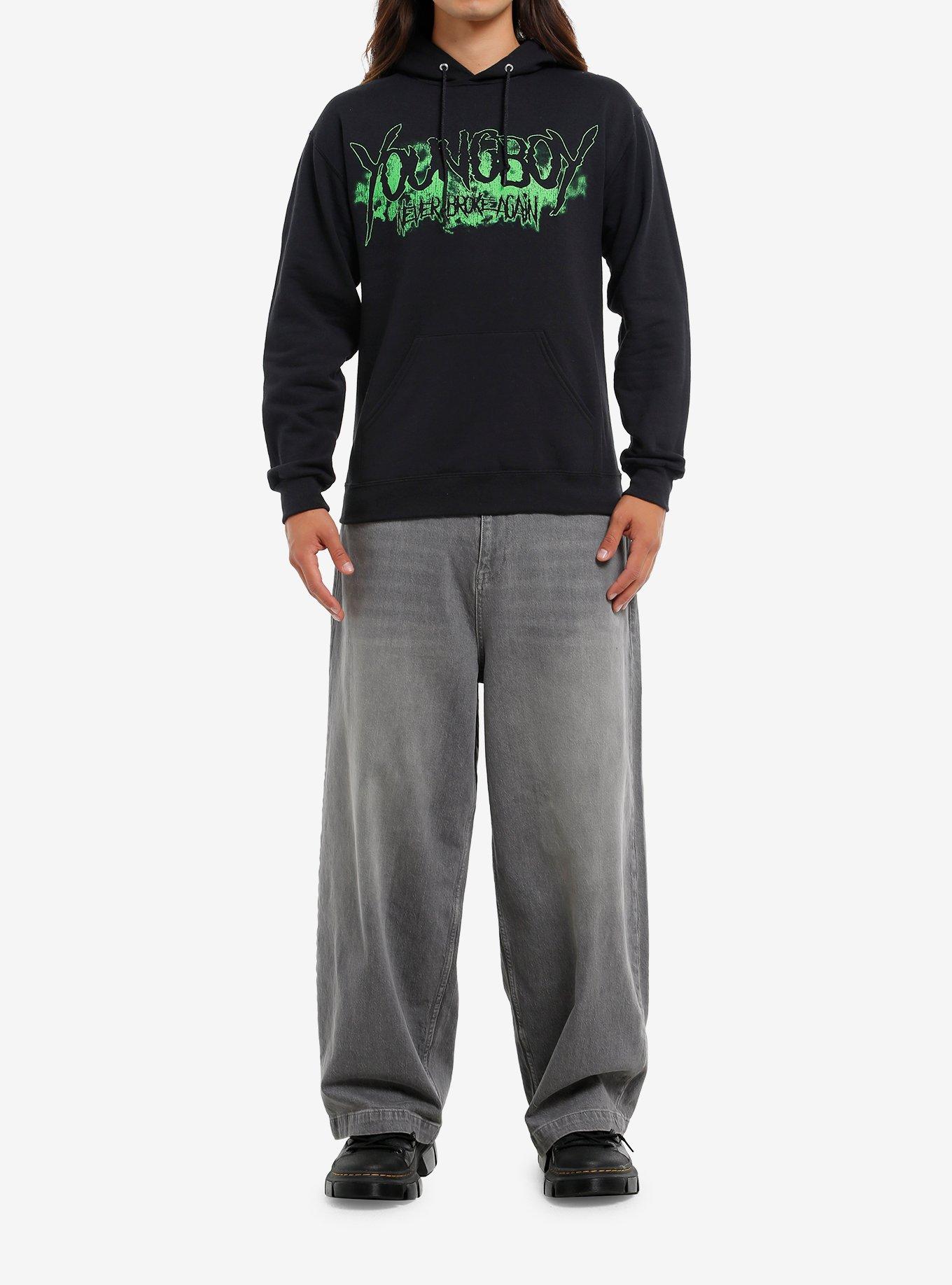 YoungBoy Never Broke Again Demon Seed Hoodie, BLACK, alternate