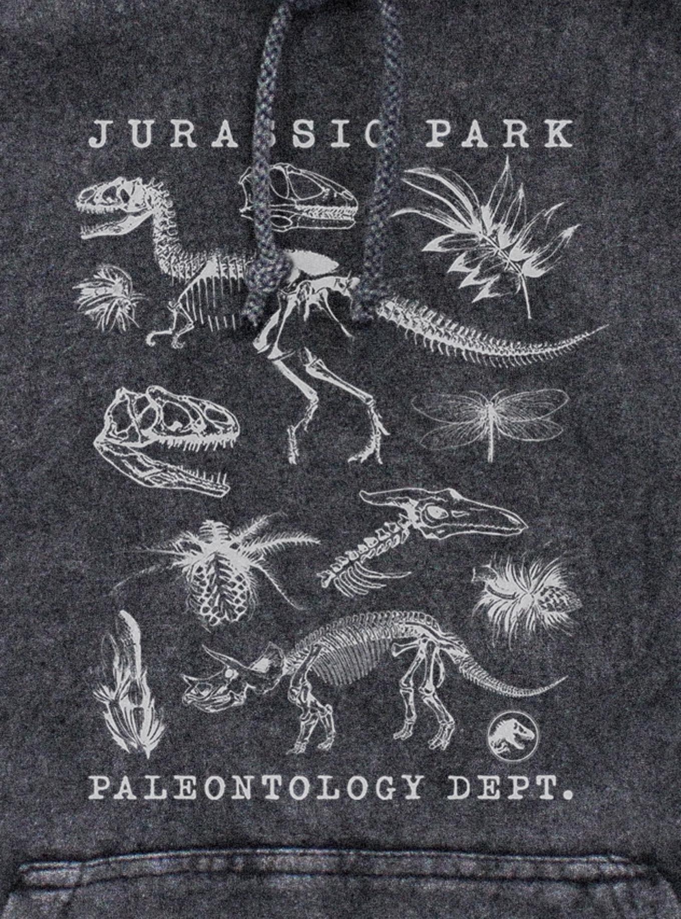Jurassic Park Flora & Fauna Mineral Wash Hoodie, , hi-res