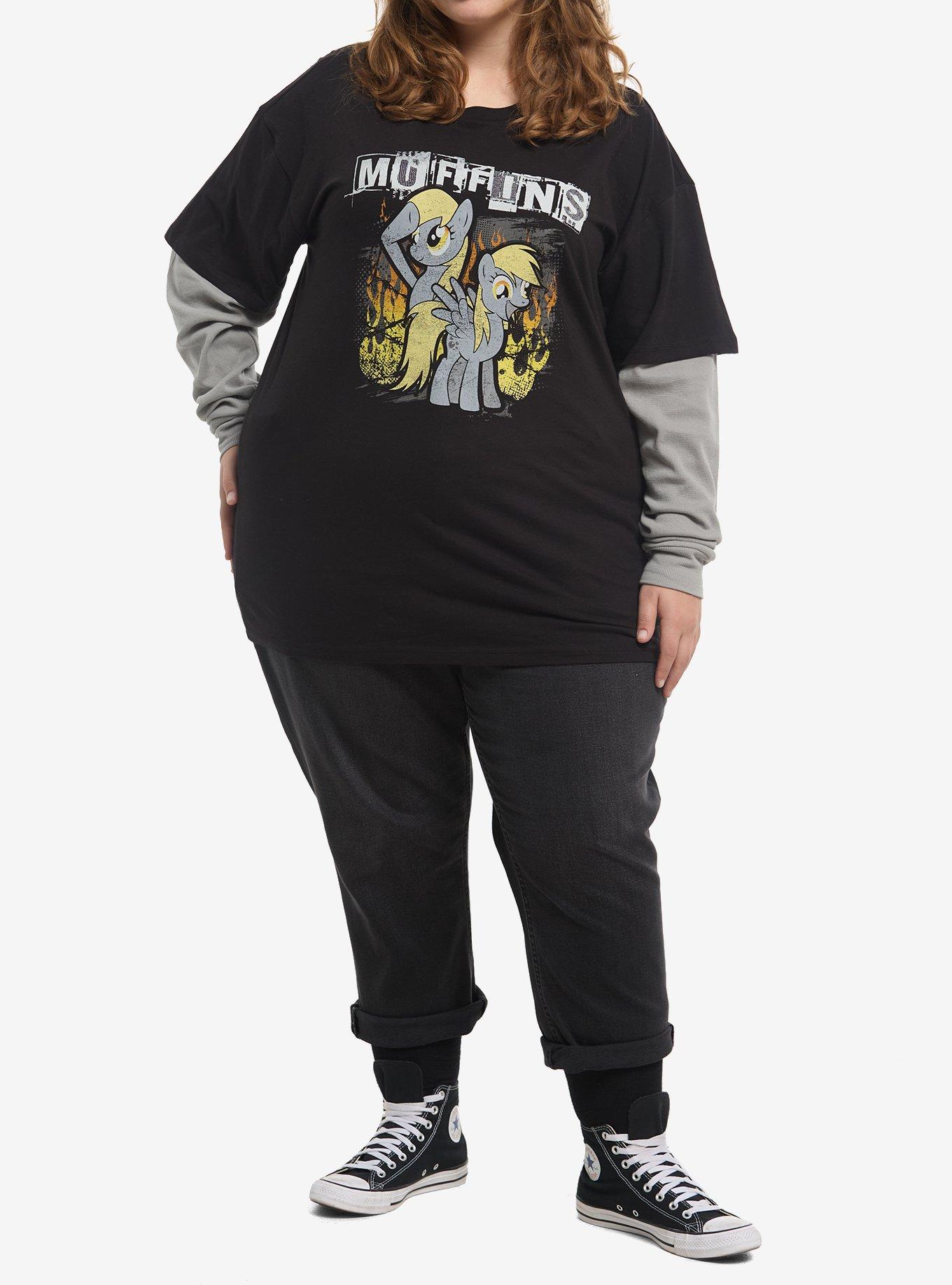 My Little Pony Muffins Long-Sleeve Twofer Plus Size, , hi-res