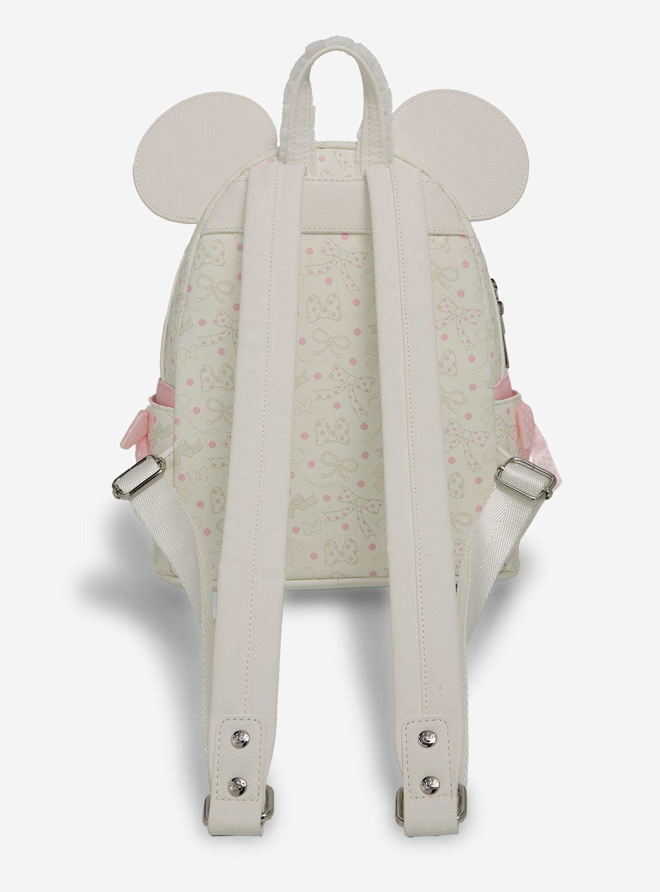 Loungefly Disney Minnie Mouse Bows & Ribbons Mini Backpack - BoxLunch Exclusive, , alternate