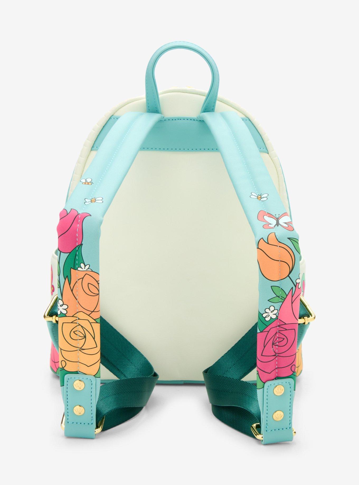 Loungefly Disney Winnie the Pooh Floral Mini Backpack - BoxLunch Exclusive, , alternate