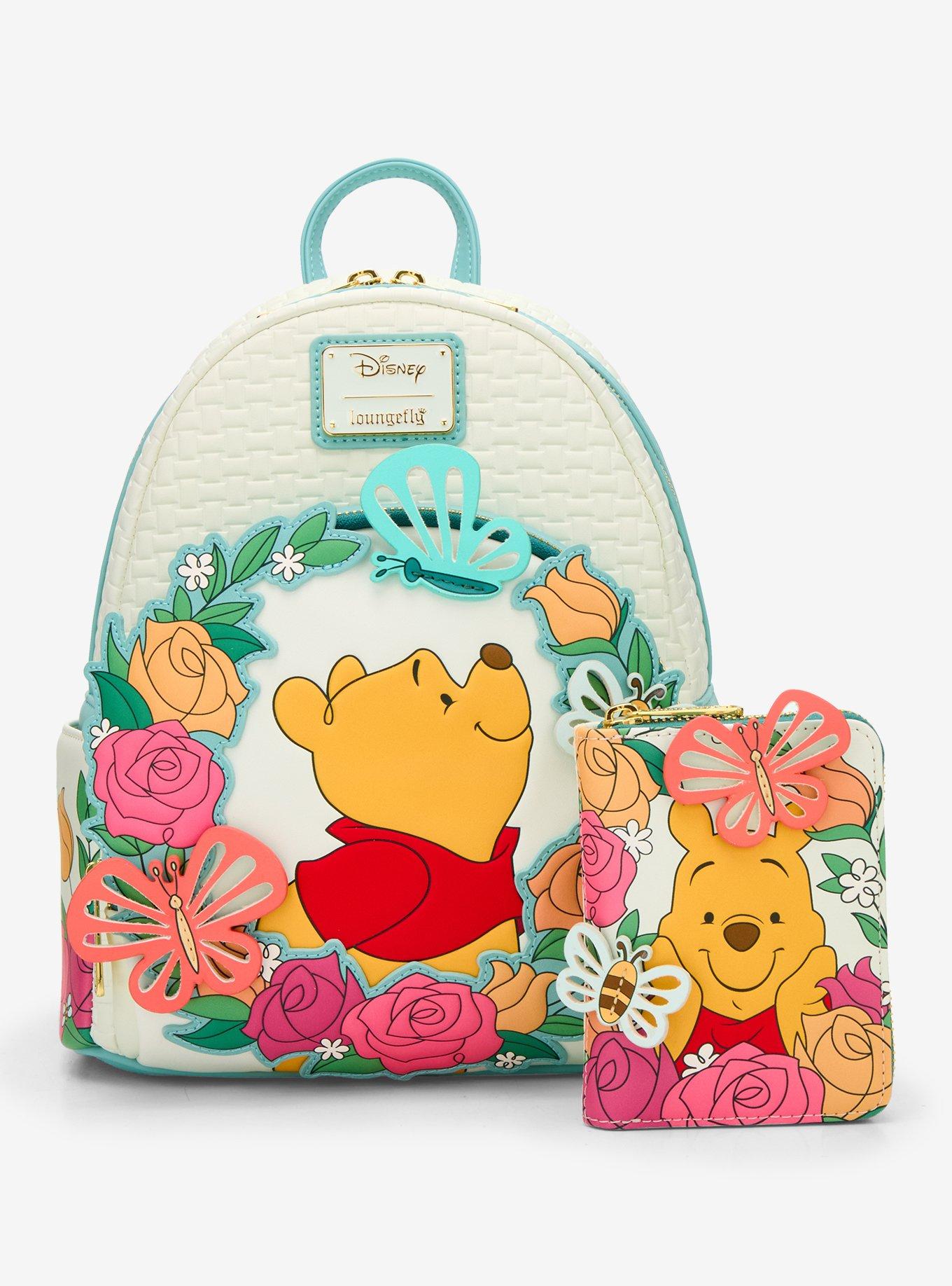Loungefly Disney Winnie the Pooh Floral Mini Backpack - BoxLunch Exclusive, , alternate