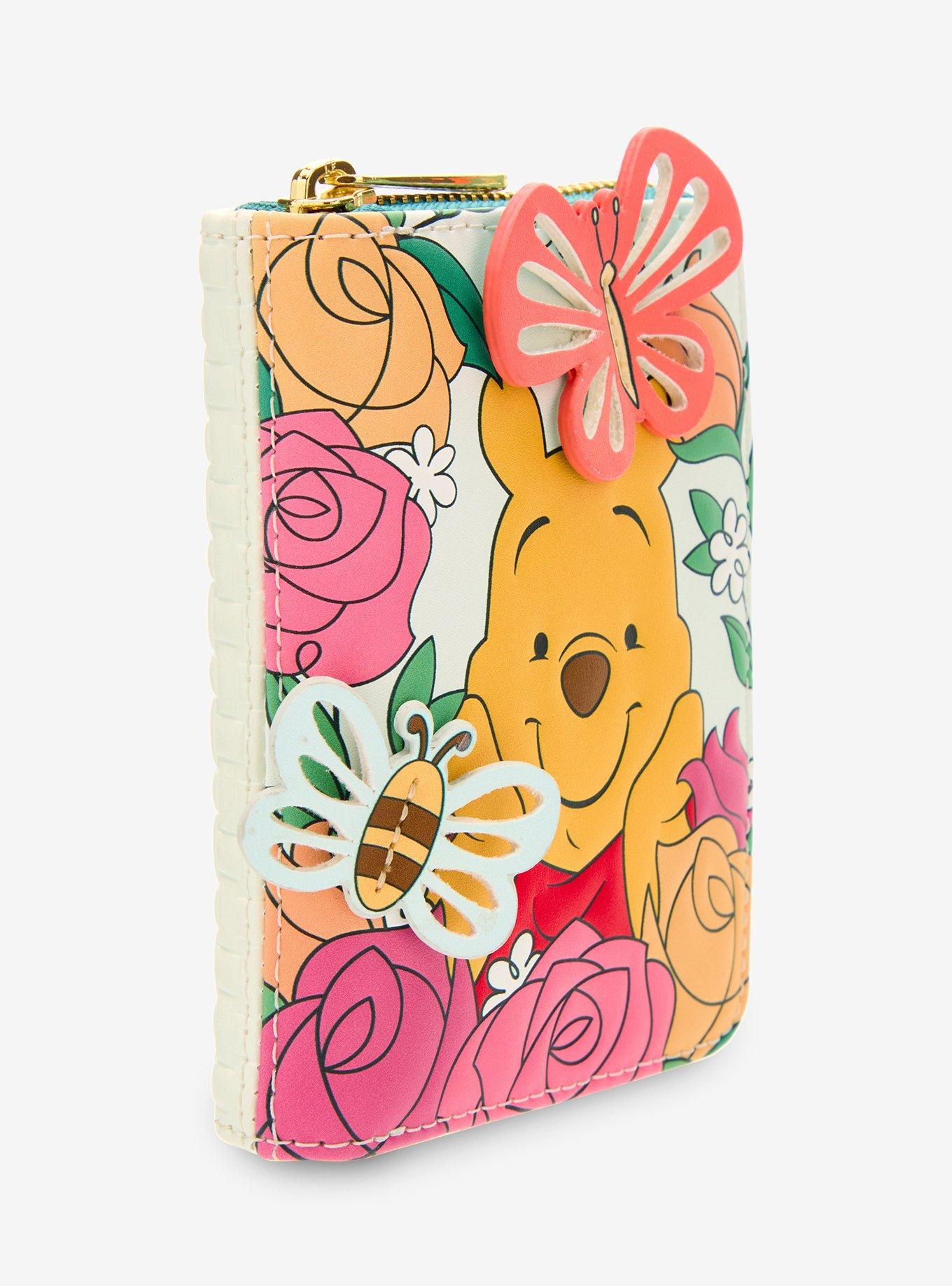 Loungefly Disney Winnie the Pooh Floral Wallet - BoxLunch Exclusive, , hi-res