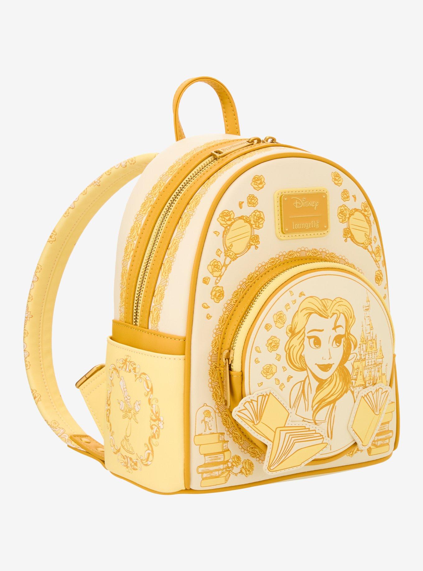 Loungefly Beauty and the Beast Belle Tonal Sketch Portrait Mini Backpack - BoxLunch Exclusive
