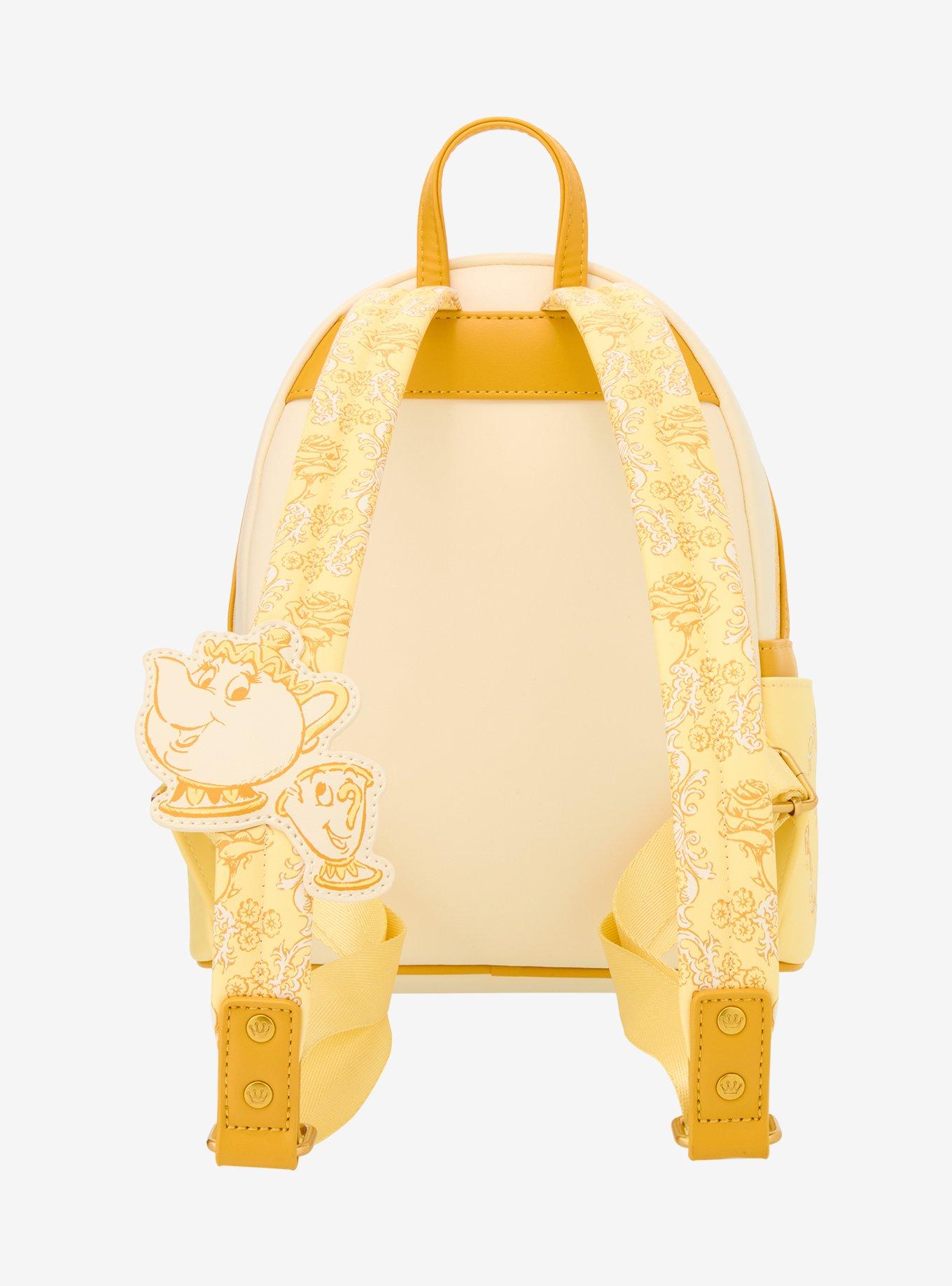 Loungefly Beauty and the Beast Belle Tonal Sketch Portrait Mini Backpack - BoxLunch Exclusive, , alternate