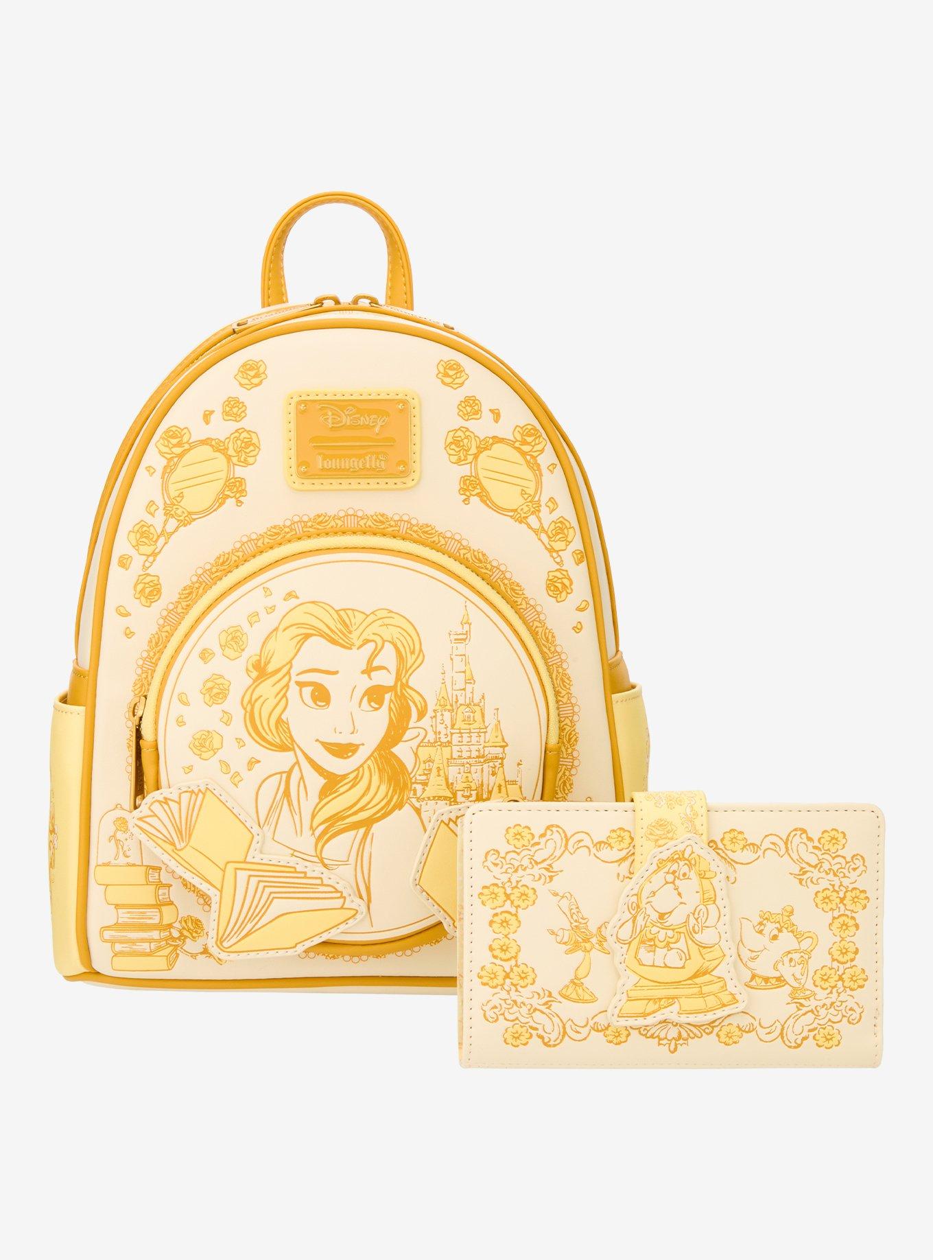 Loungefly Beauty and the Beast Belle Tonal Sketch Portrait Mini Backpack - BoxLunch Exclusive