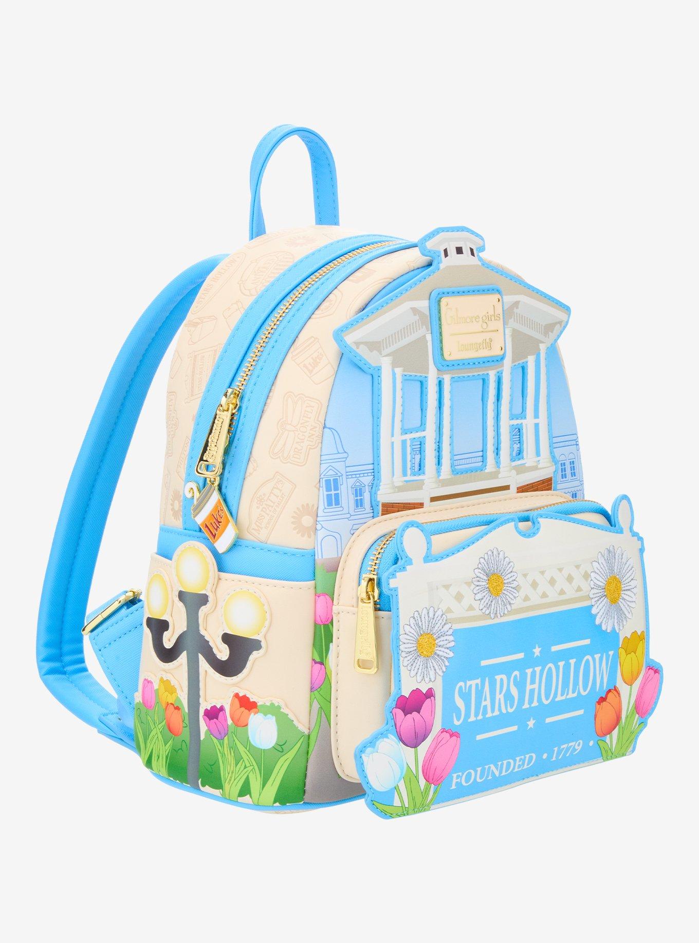 Loungefly Gilmore Girls Stars Hollow Town Sign Mini Backpack - BoxLunch Exclusive, , hi-res
