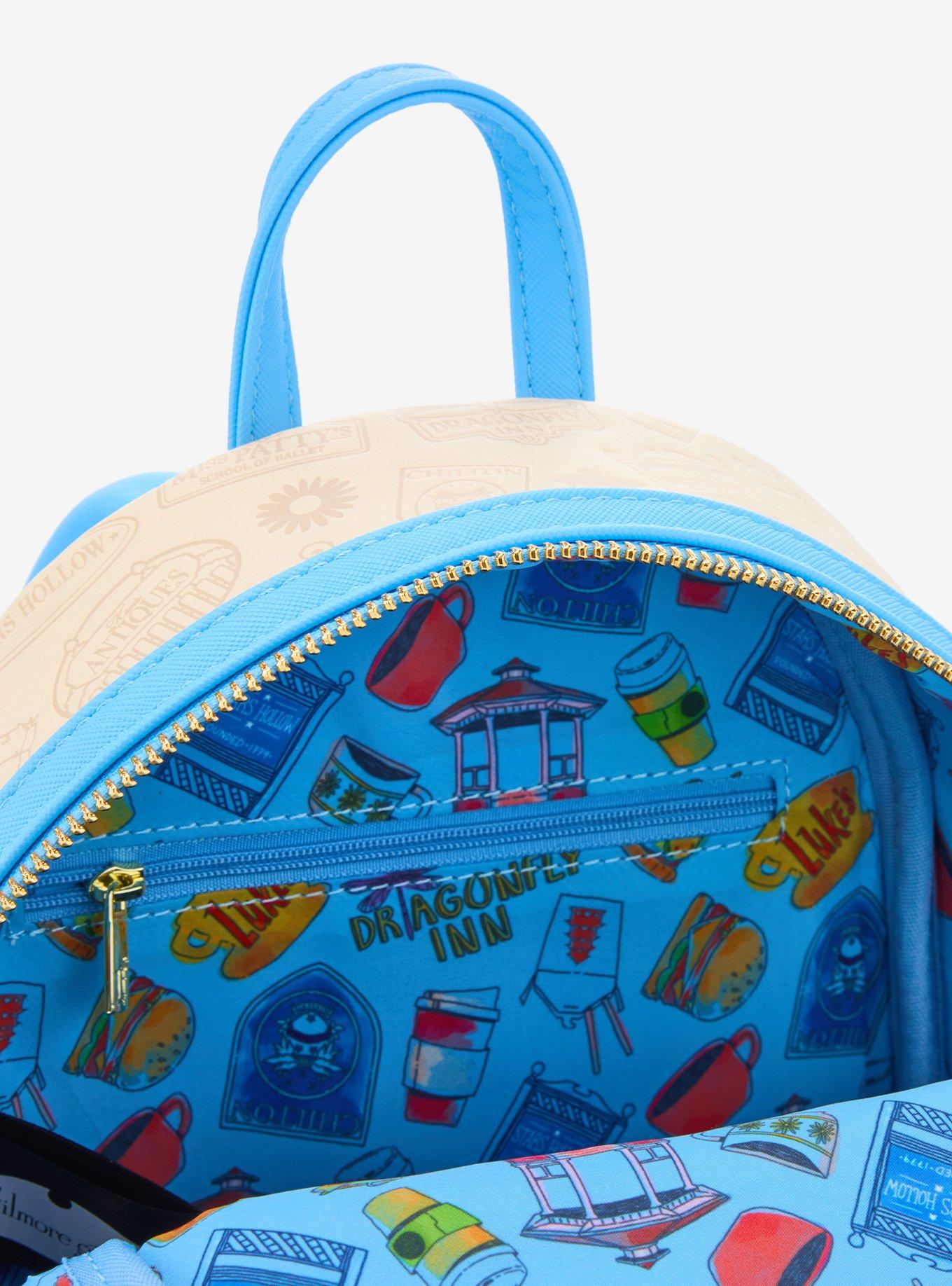 Loungefly Gilmore Girls Stars Hollow Town Sign Mini Backpack - BoxLunch Exclusive, , alternate