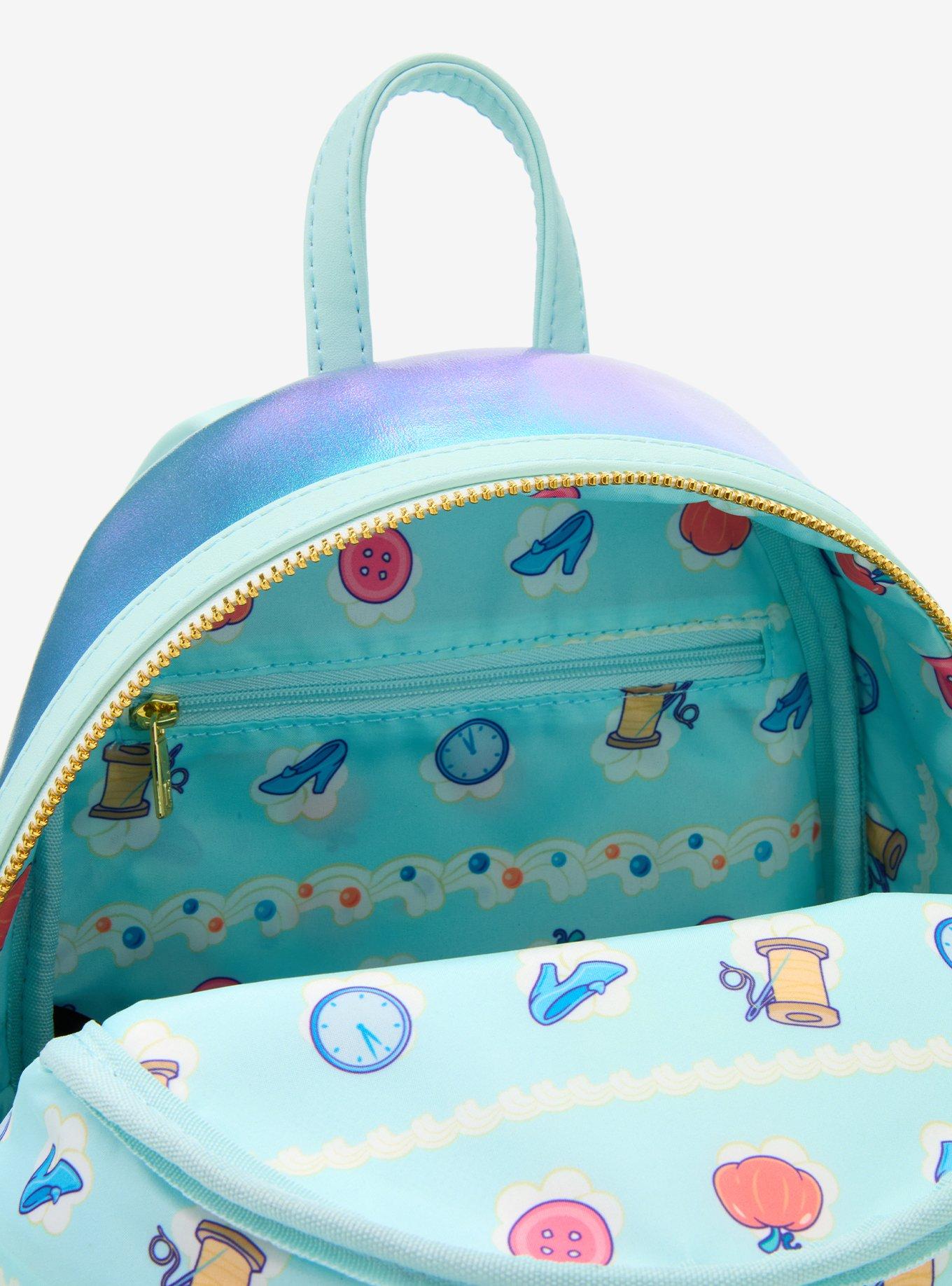 Loungefly Disney Cinderella Cake Iridescent Mini Backpack - BoxLunch Exclusive, , alternate
