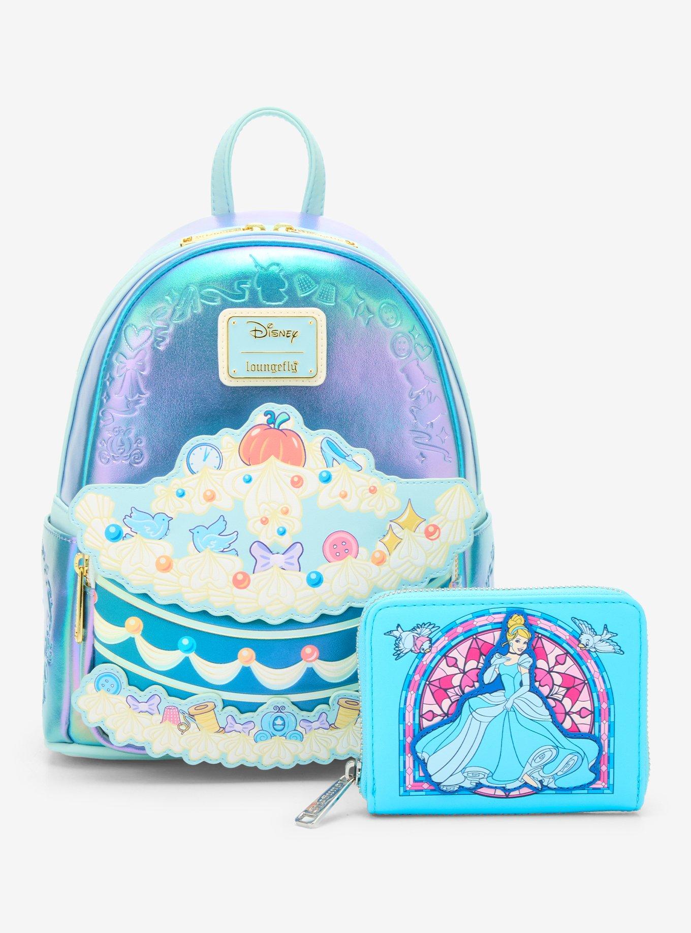 Loungefly Disney Cinderella Cake Iridescent Mini Backpack - BoxLunch Exclusive, , alternate