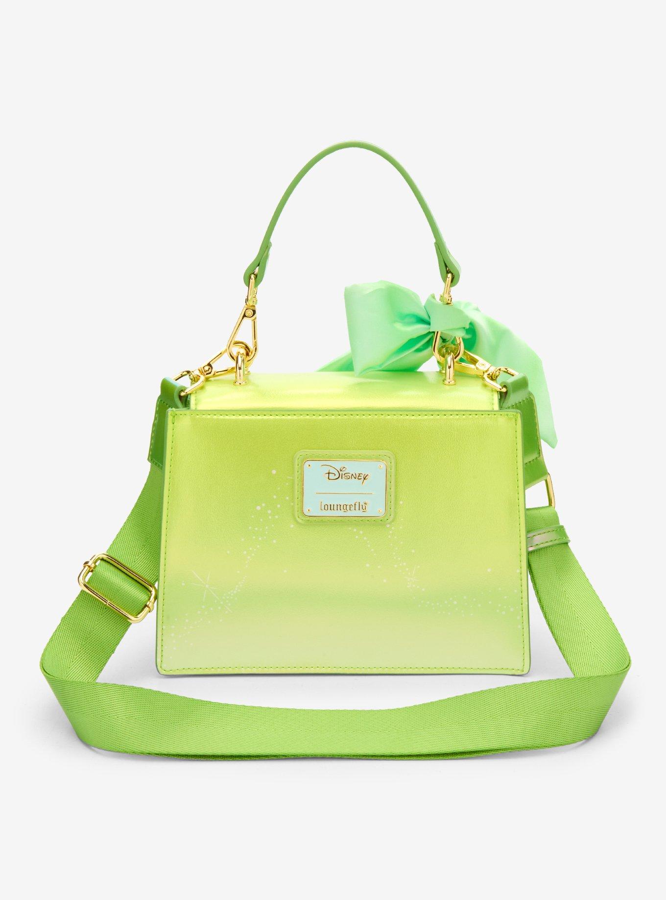 Loungefly Disney Peter Pan Tinker Bell Flower Iridescent Crossbody Bag &mdash; BoxLunch Exclusive, , alternate