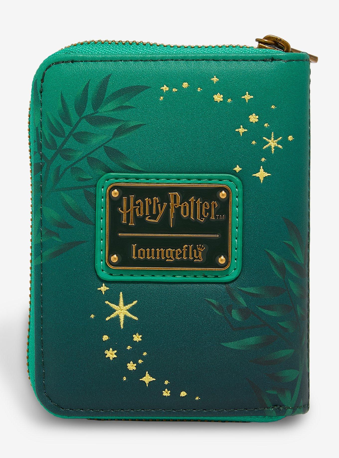 Loungefly Harry Potter Herbology Mandrake Small Zip Wallet - BoxLunch Exclusive, , alternate