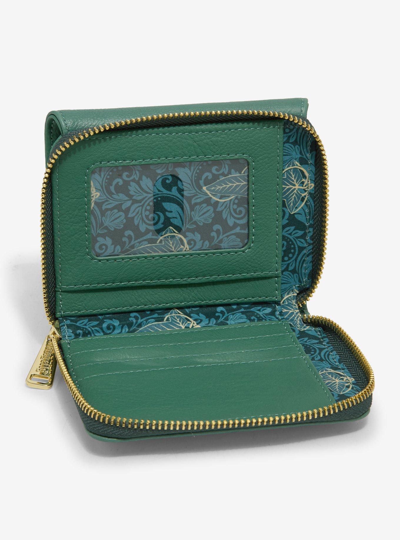 Loungefly The Lord of the Rings Leaf of L&oacute;rien Zip Wallet - BoxLunch Exclusive, , alternate