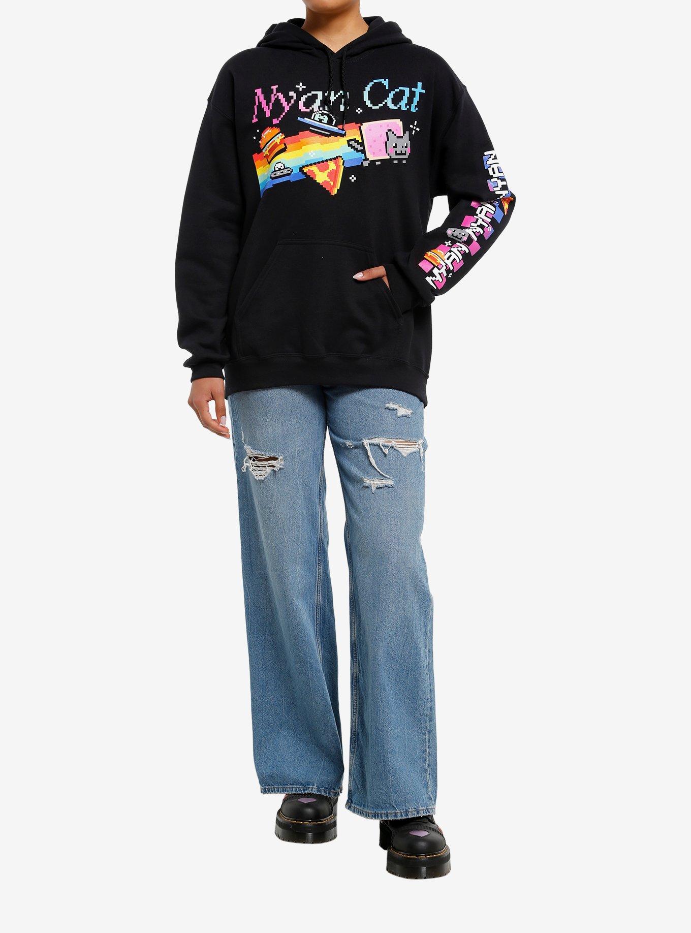 Nyan Cat Rainbow Hoodie, MULTI, alternate