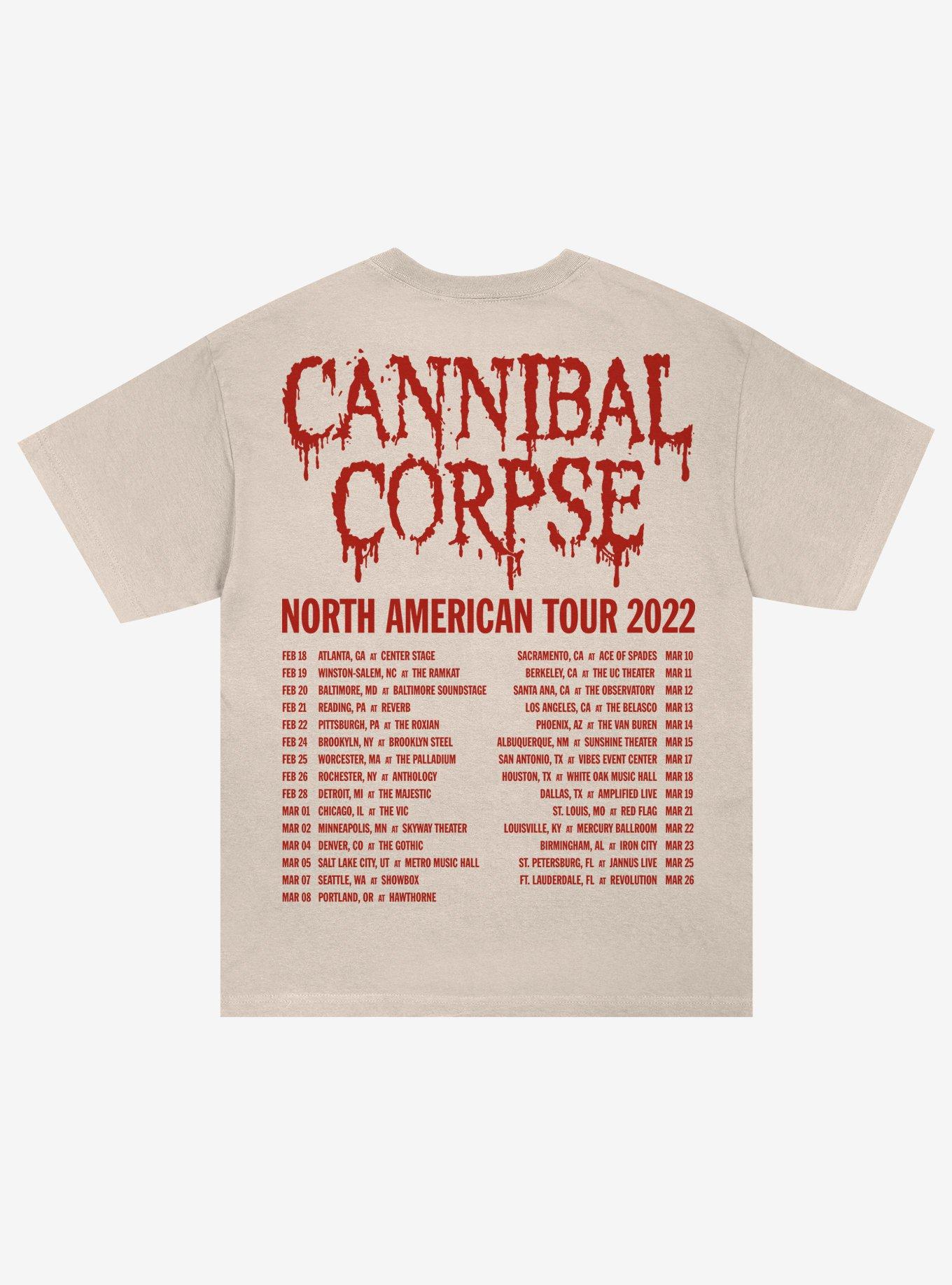 Cannibal Corpse North American Tour 2022 T-Shirt, , hi-res