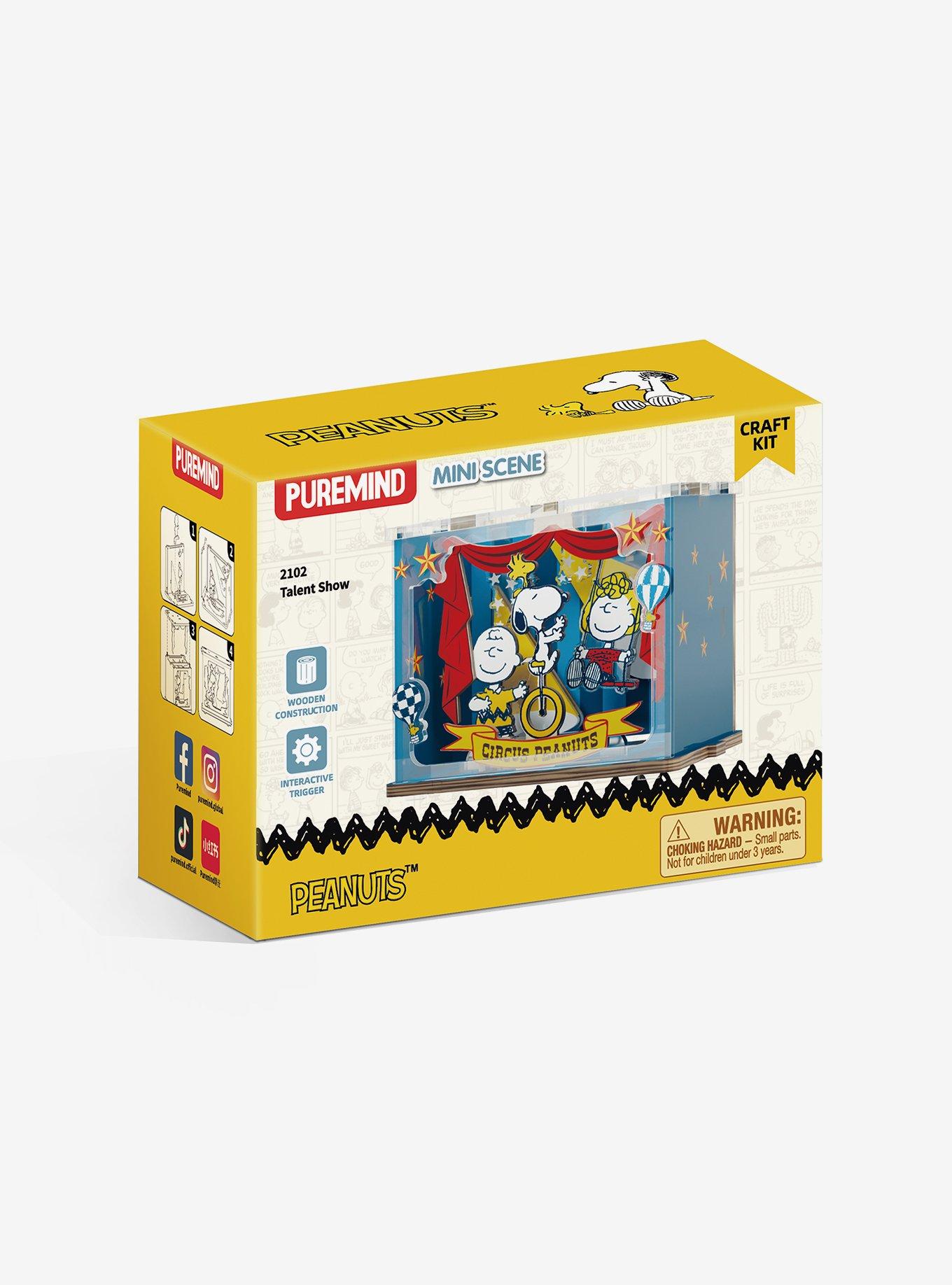 Puremind X Peanuts Stage Mini Scene Wooden Kit, , hi-res