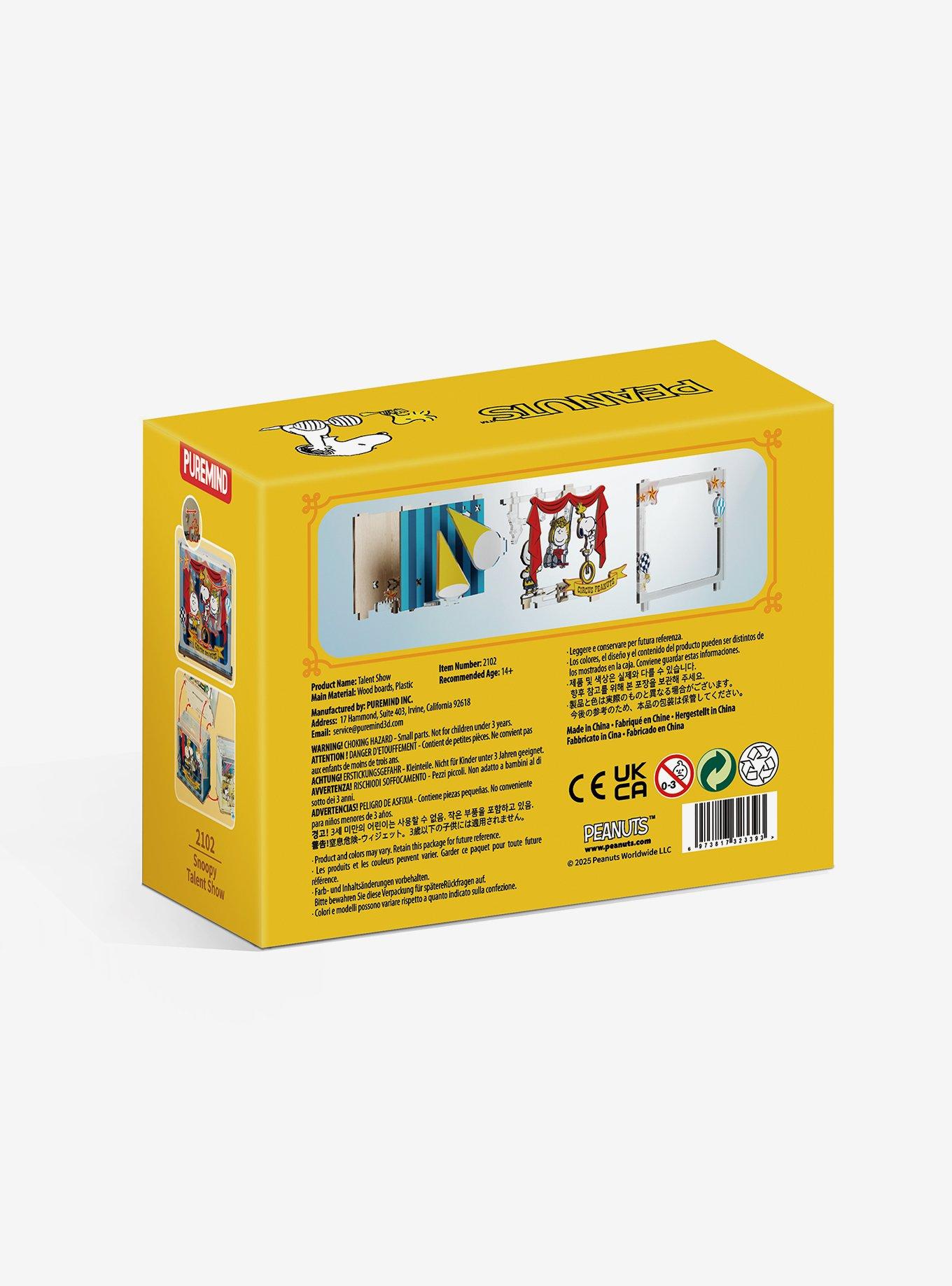 Puremind X Peanuts Stage Mini Scene Wooden Kit, , alternate