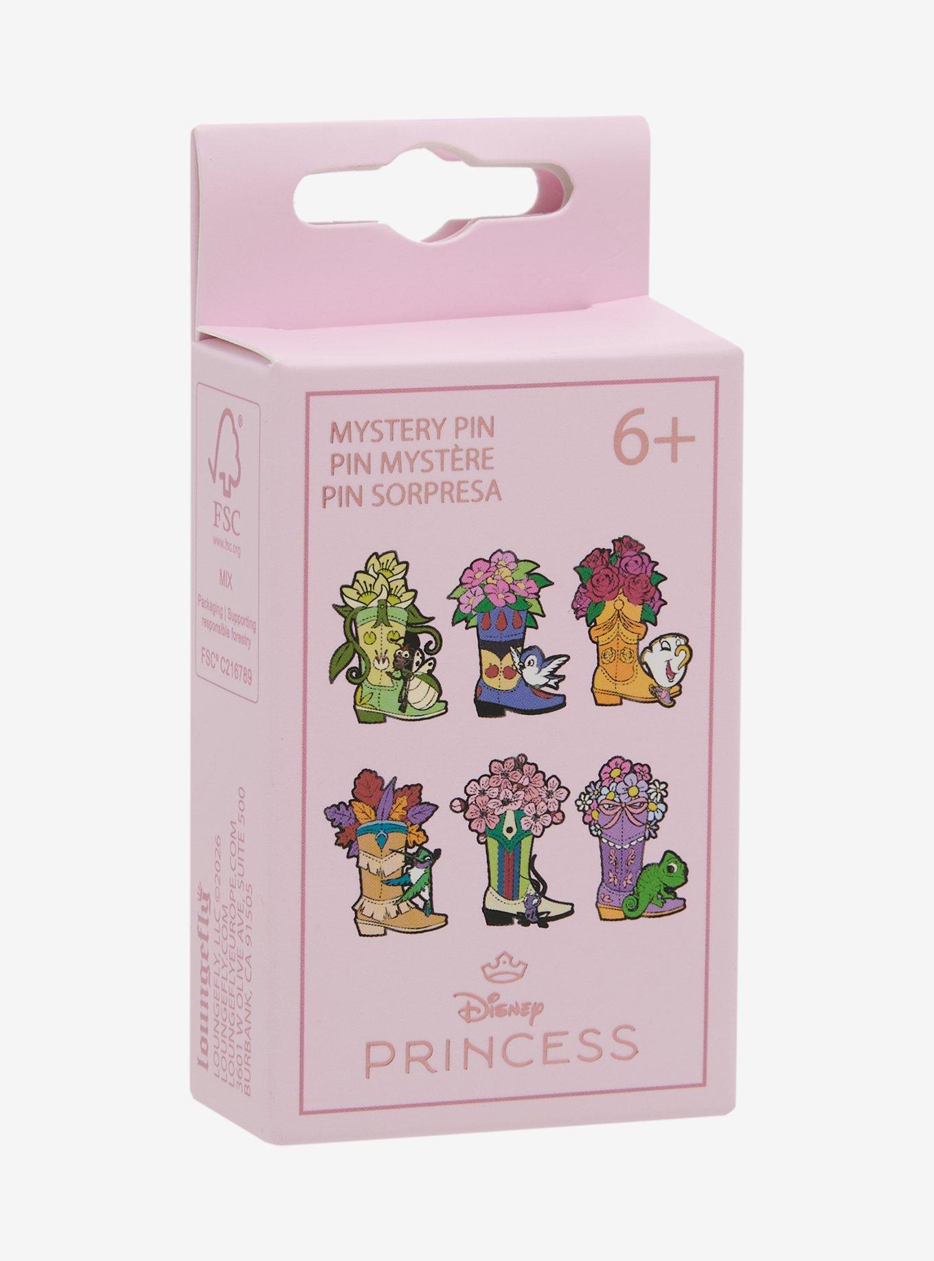 Loungefly Disney Princess Boot Bouquet Blind Box Enamel Pin, , hi-res