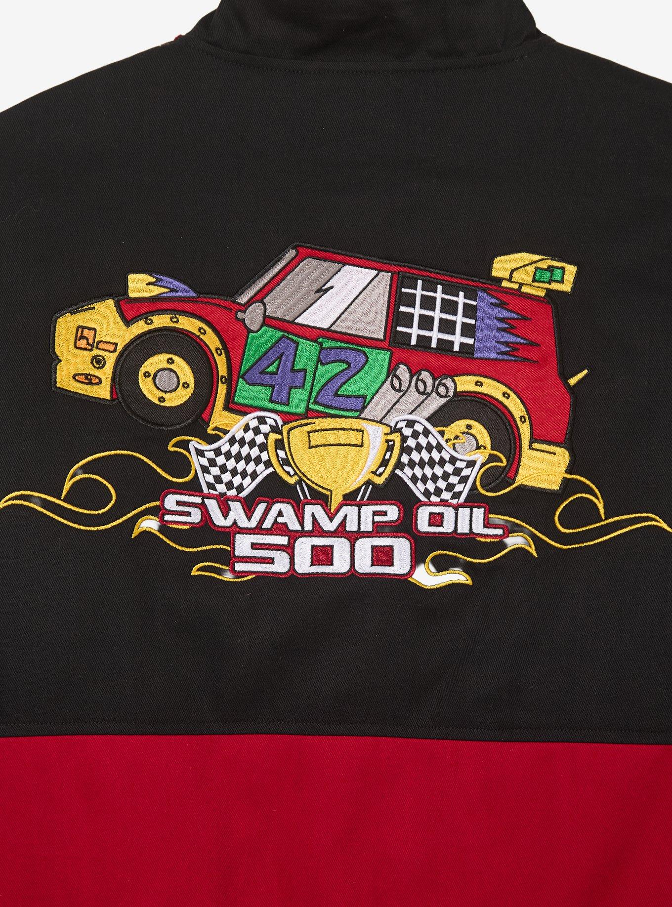 Disney Phineas and Ferb Swamp Oil 500 Racing Jacket - BoxLunch Exclusive, BLACK, alternate