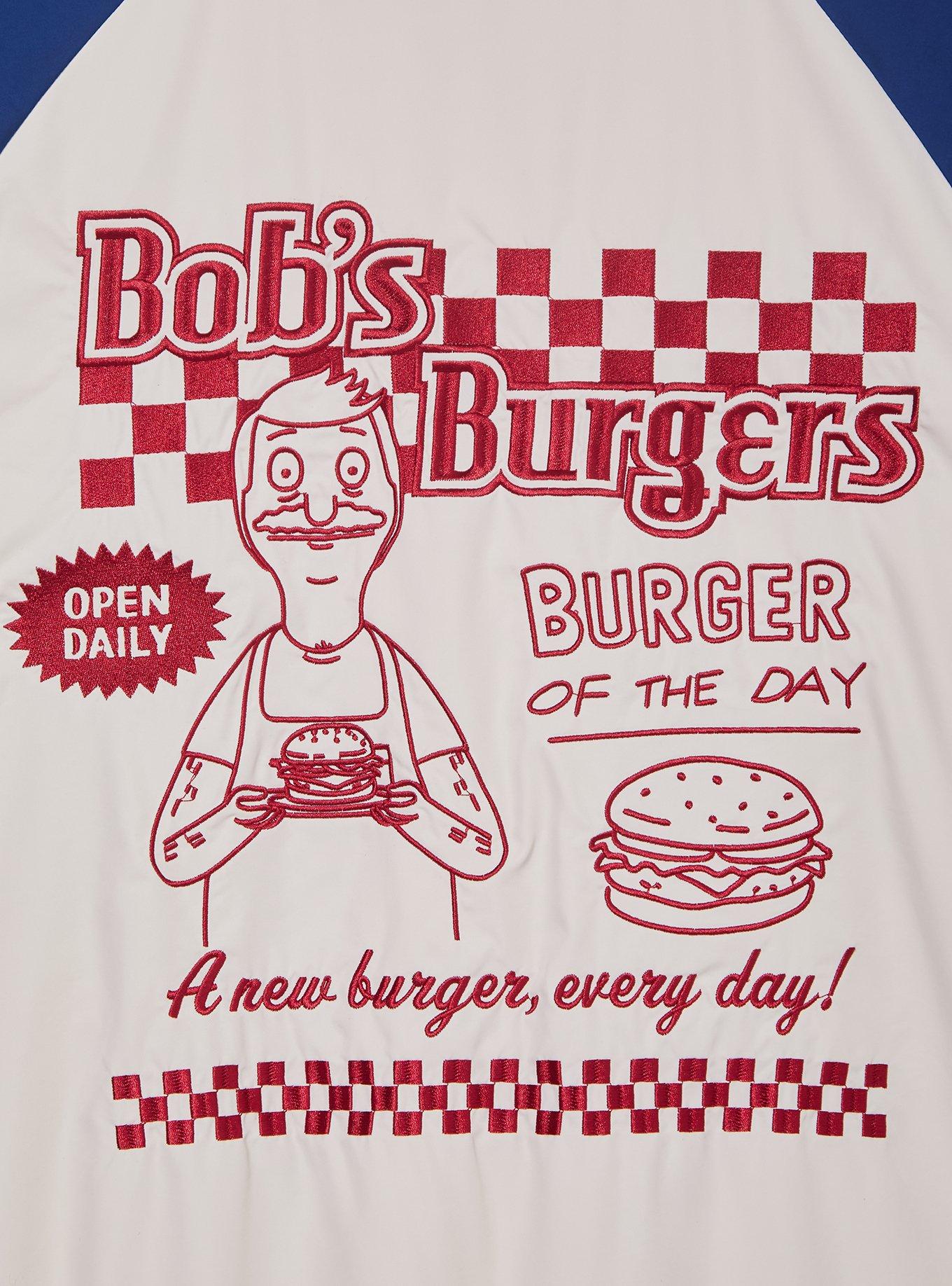 Bob's Burgers Bob Windbreaker &mdash; BoxLunch Exclusive, BLUE, alternate
