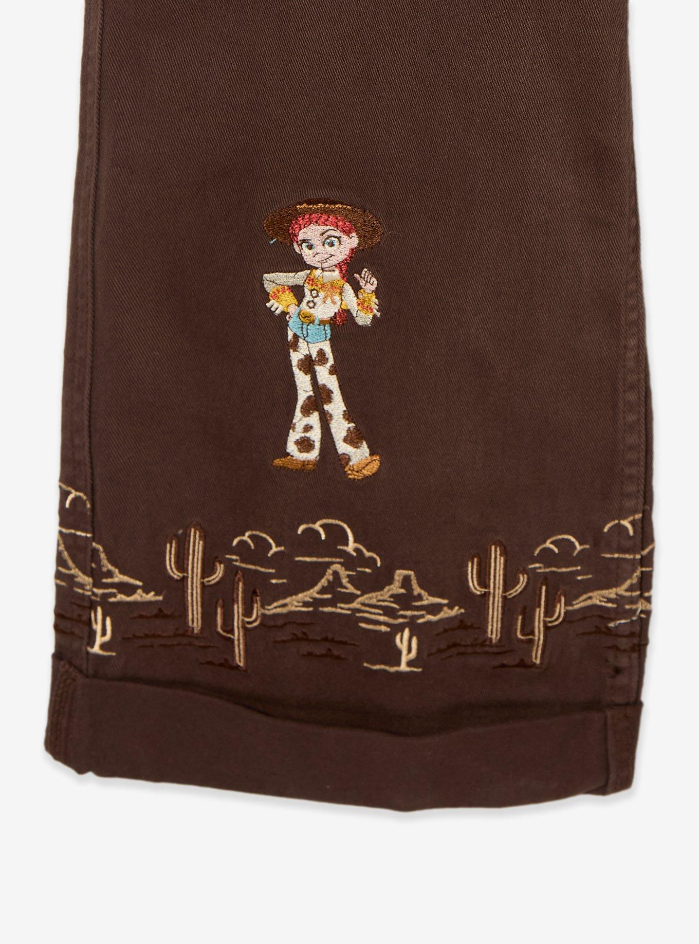 Disney Pixar Toy Story Characters Western Women's Overalls - BoxLunch Exclusive, DENIM, alternate