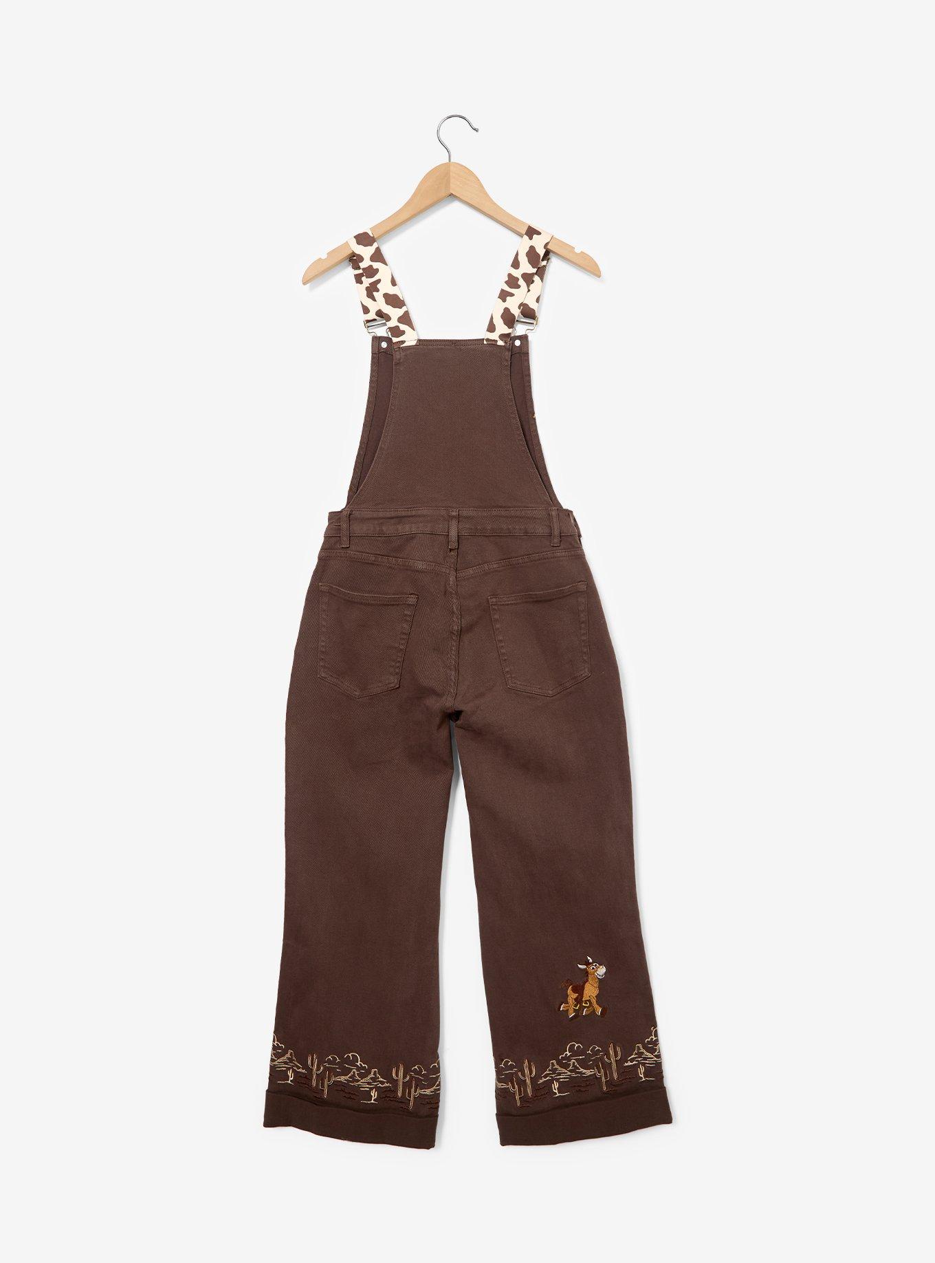 Disney Pixar Toy Story Characters Western Women's Plus Size Overalls - BoxLunch Exclusive, , hi-res