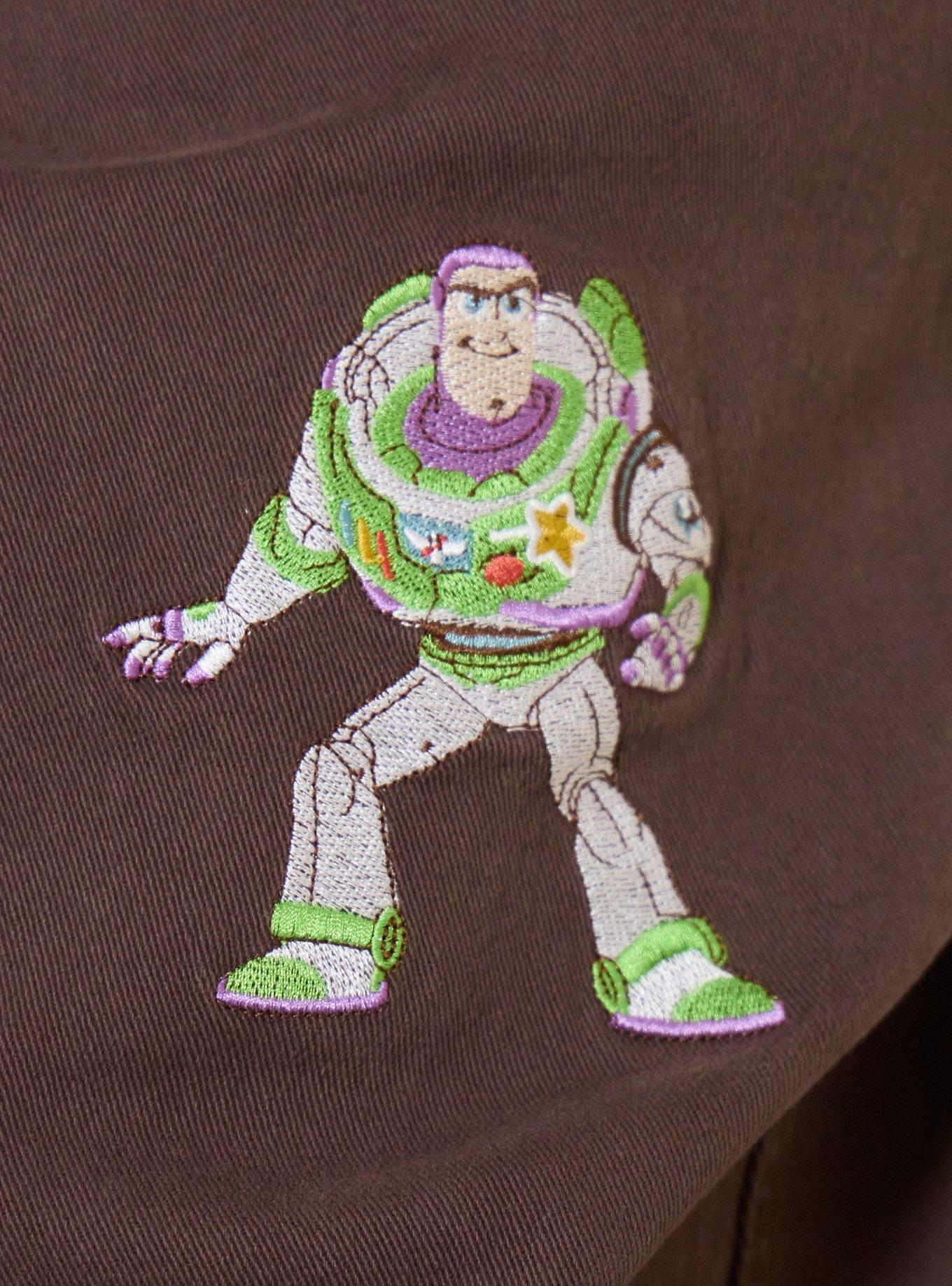 Disney Pixar Toy Story Characters Western Women's Plus Size Overalls - BoxLunch Exclusive, DENIM, alternate - view 5
