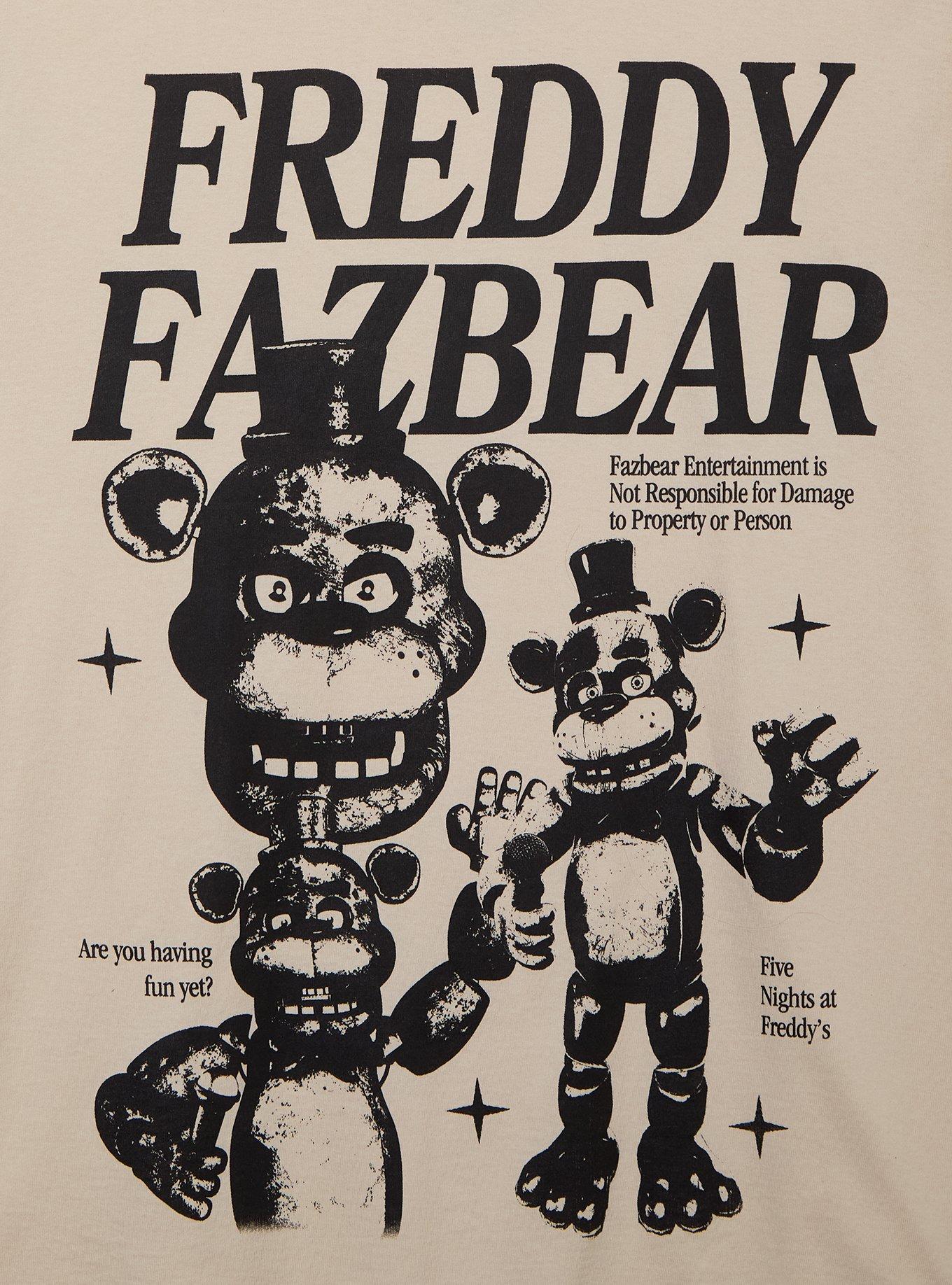 Five Nights at Freddy's Freddy Fazbear Tonal Multi-Portrait T-Shirt - BoxLunch Exclusive