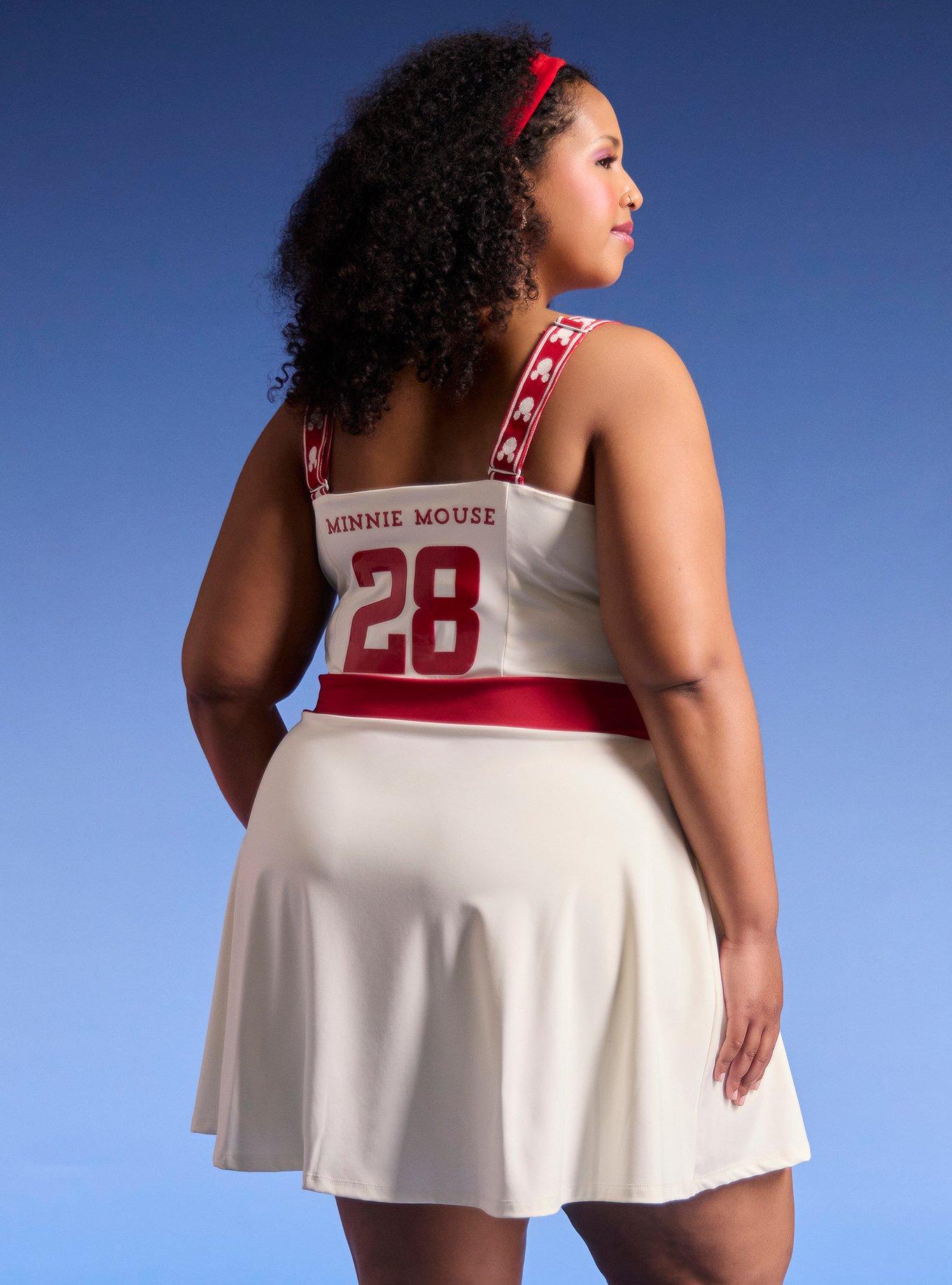 Her Universe Disney Minnie Mouse Tennis Athletic Dress Plus Size Her Universe Exclusive, , hi-res