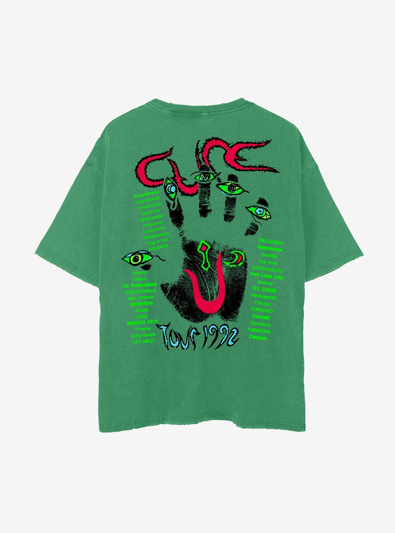 The Cure Green Wish Tour 1992 Two-Sided T-Shirt, , hi-res