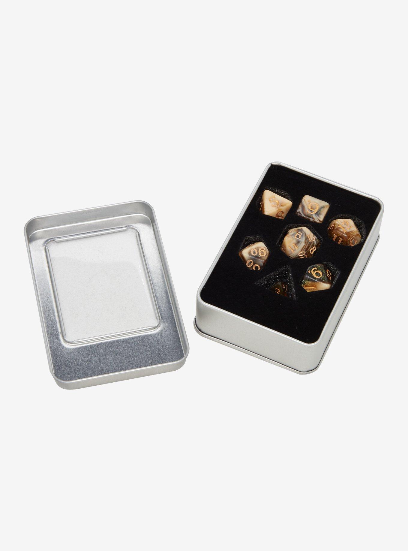 Baron Smelly Bones Dark Roast Ritual Scented Polyhedral Dice Set, , hi-res