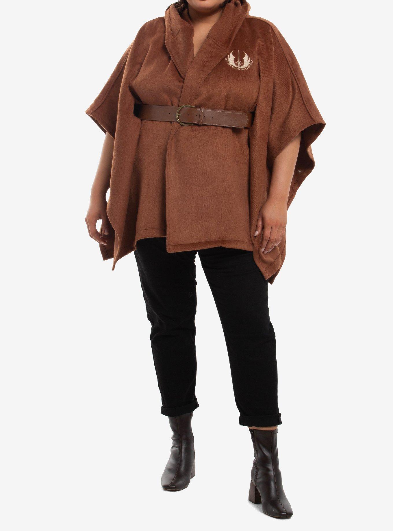 Her Universe Star Wars Jedi Hooded Cape Plus Size Her Universe Exclusive, , hi-res