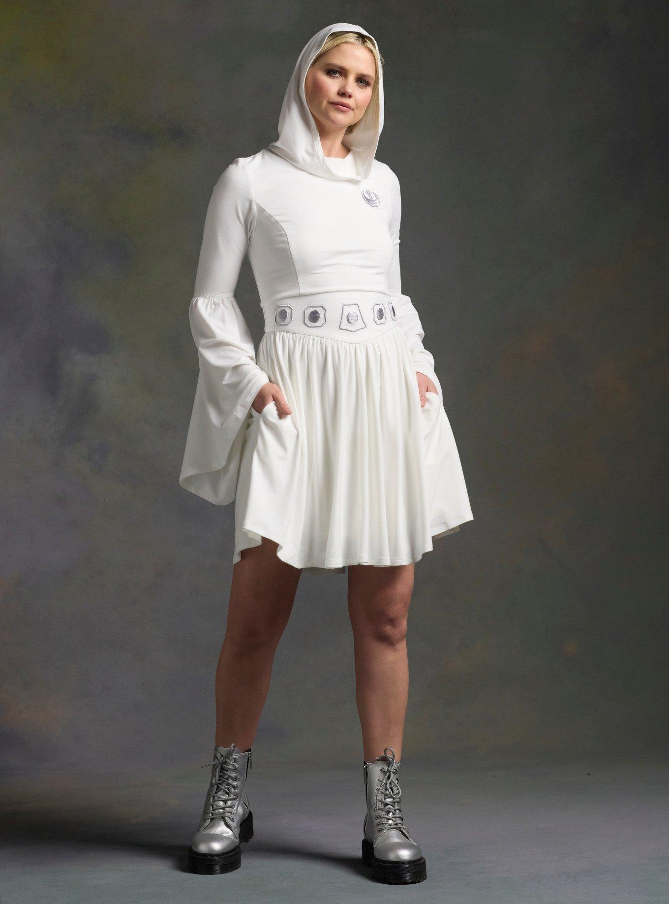 Her Universe Star Wars Princess Leia Hooded Dress Her Universe Exclusive, , hi-res