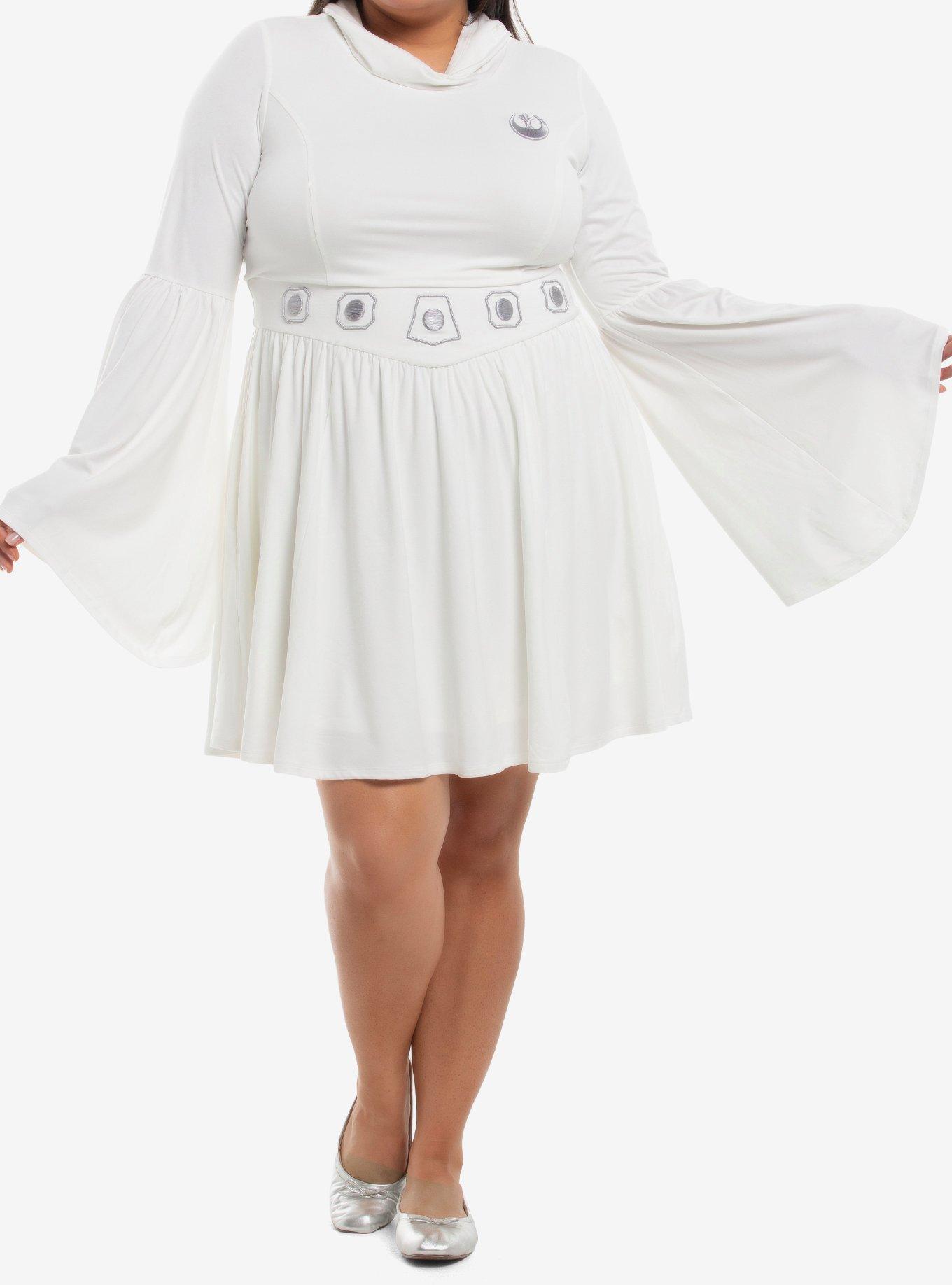 Her Universe Star Wars Princess Leia Hooded Dress Plus Size Her Universe Exclusive, , hi-res