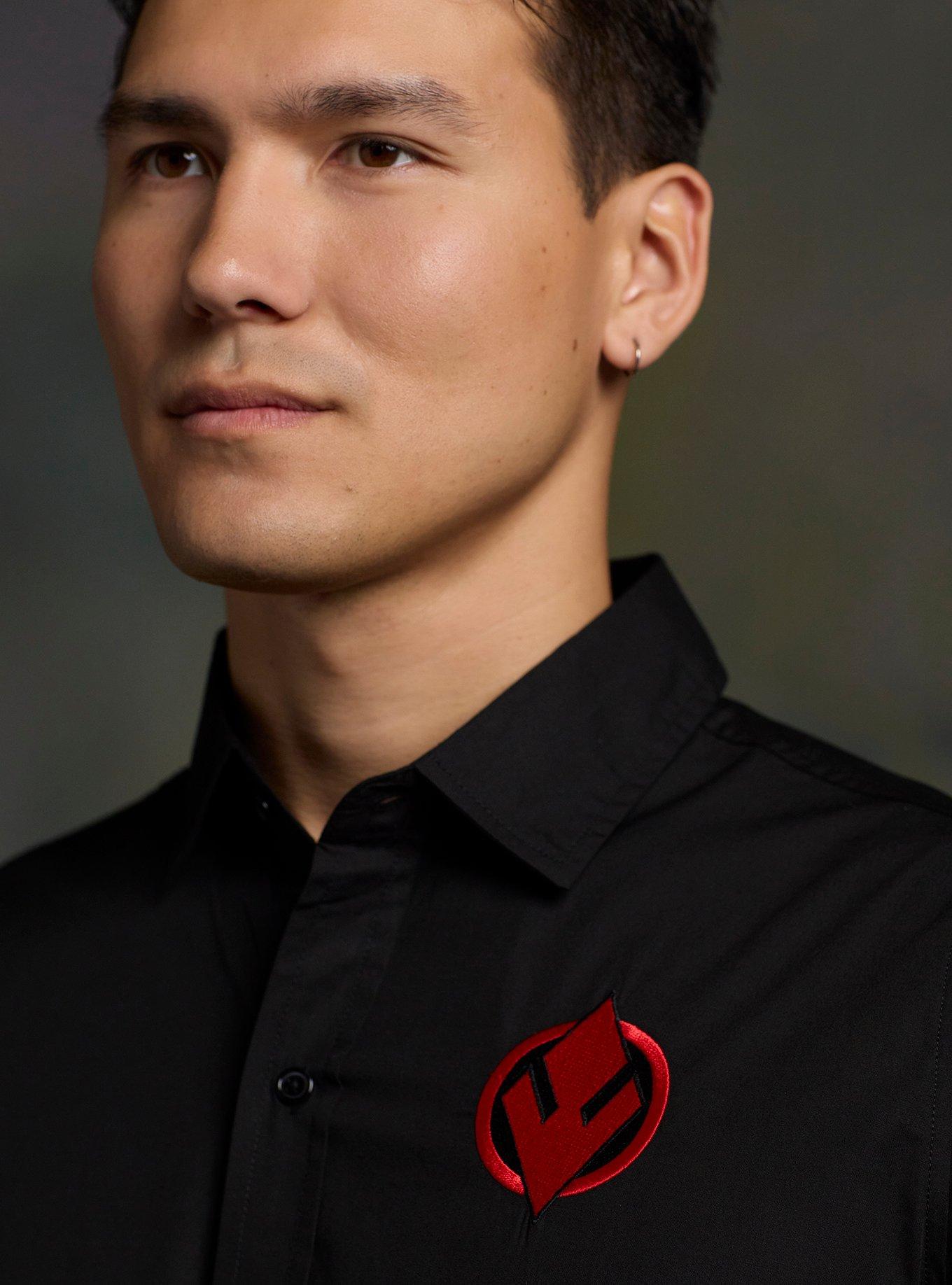 Our Universe Star Wars Darth Maul Woven Button-Up Our Universe Exclusive, MULTI, alternate - view 4