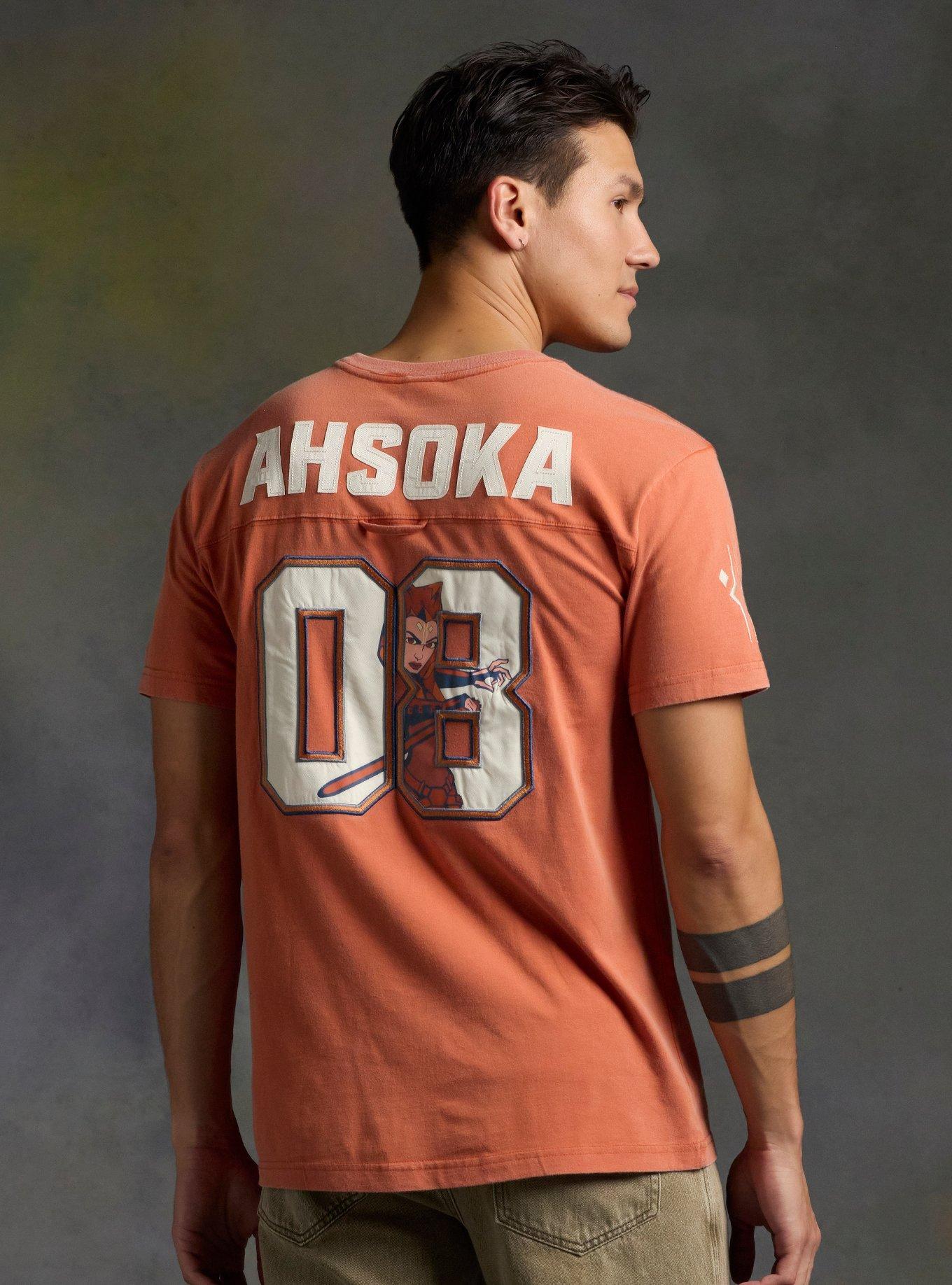Our Universe Star Wars Ahsoka Tano Lekku Jersey T-Shirt Our Universe Exclusive