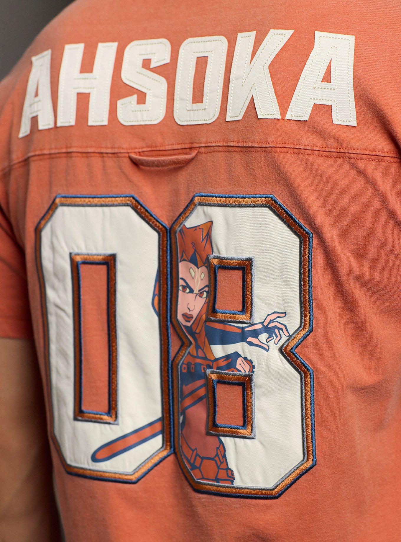 Our Universe Star Wars Ahsoka Tano Lekku Jersey T-Shirt Our Universe Exclusive, MULTI, alternate