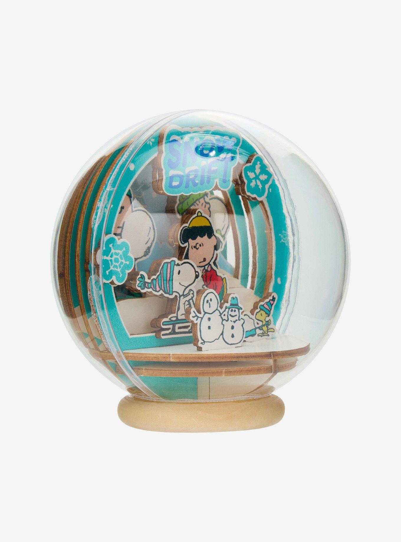 Puremind Peanuts Snow Wooden Crystal Ball Puzzle, , hi-res