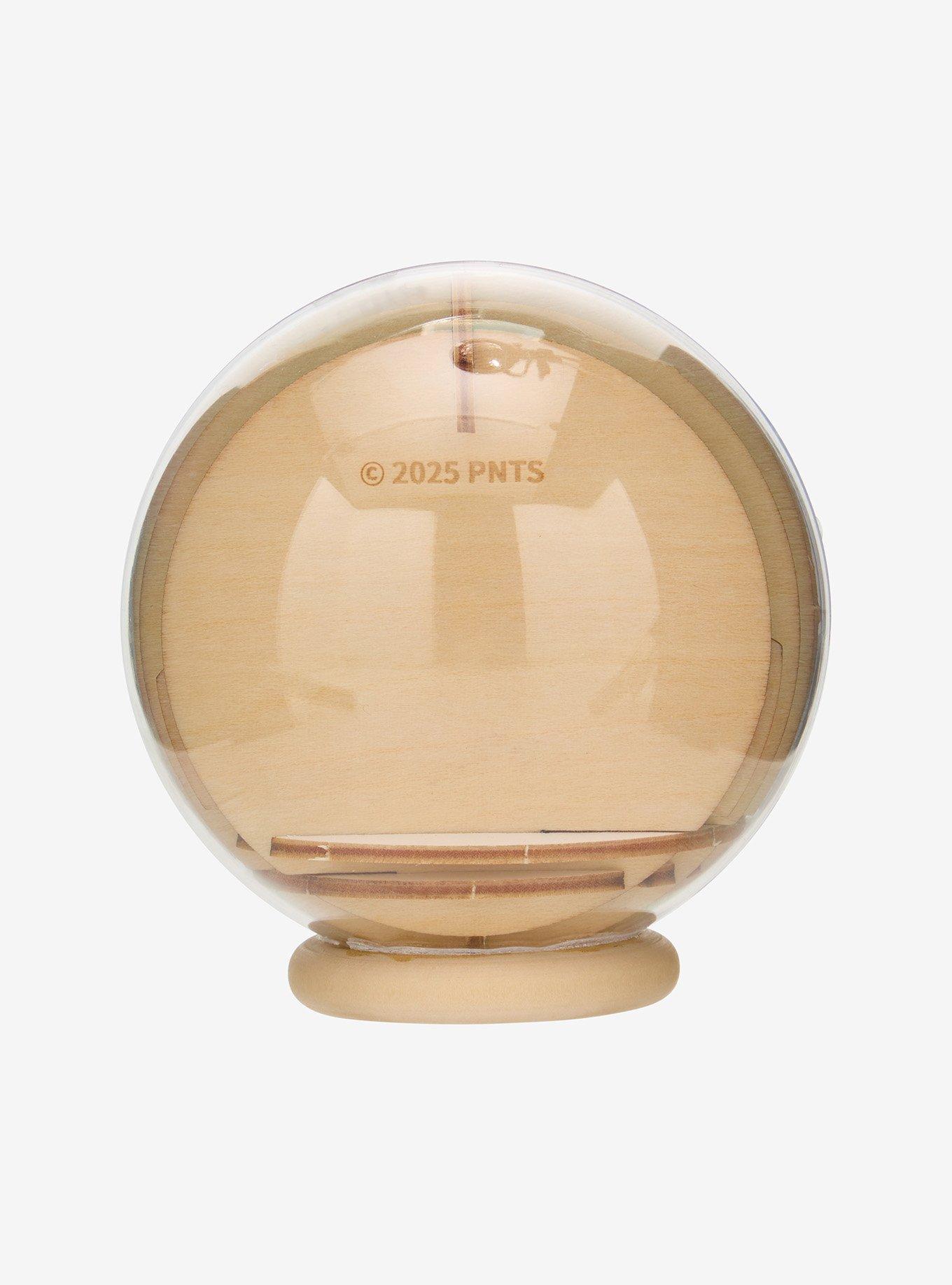 Puremind Peanuts Snow Wooden Crystal Ball Puzzle, , alternate