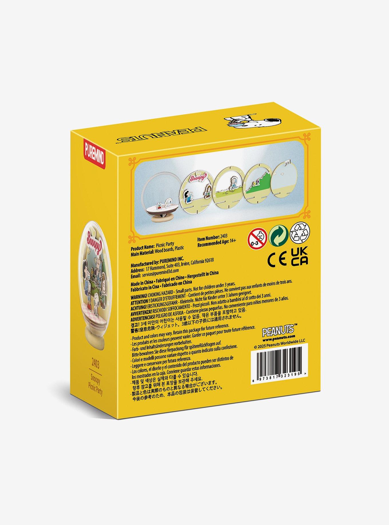 Puremind X Peanuts Picnic Party Global Wooden Theater, , alternate