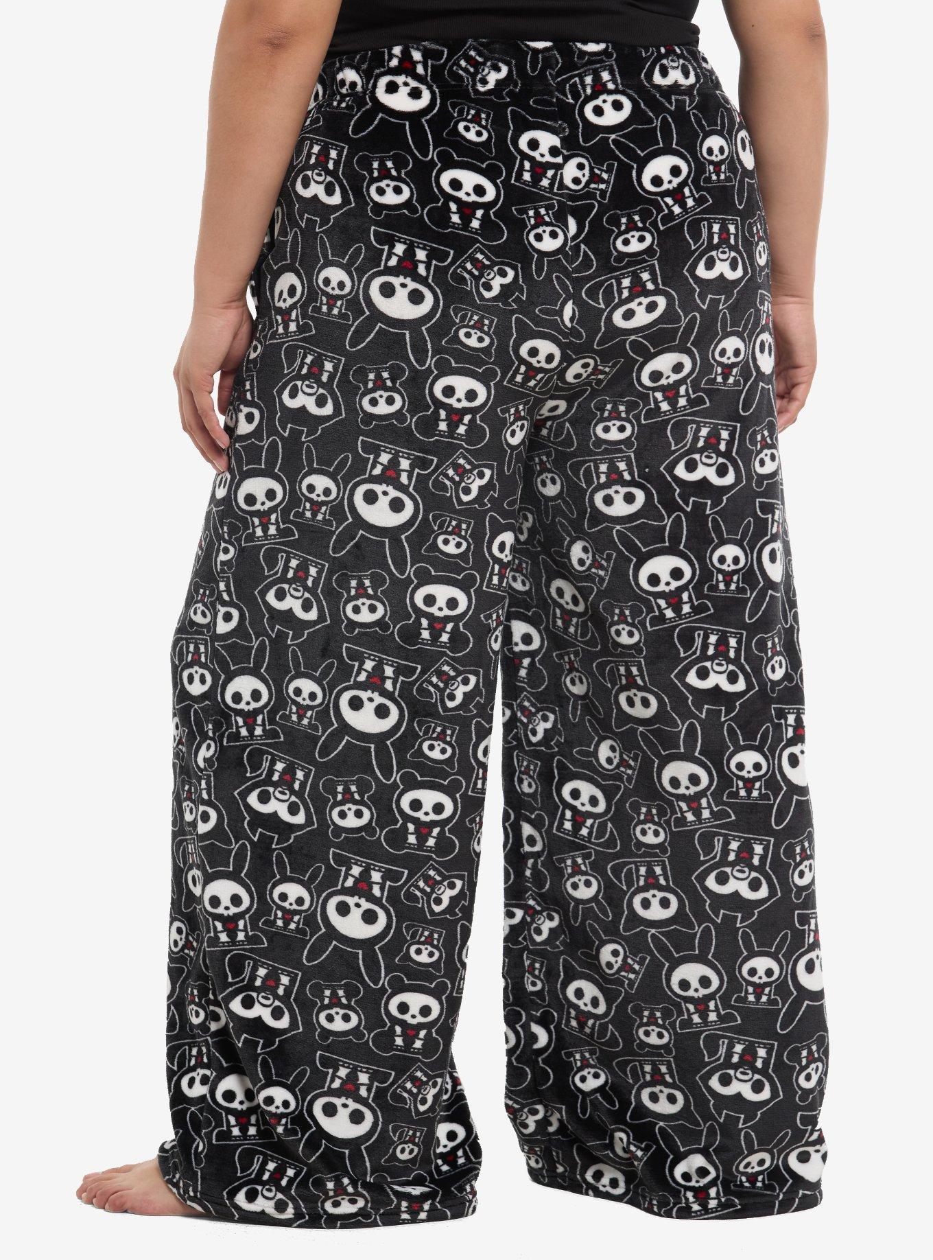 Skelanimals Plush Girls Pajama Pants Plus Size, , hi-res