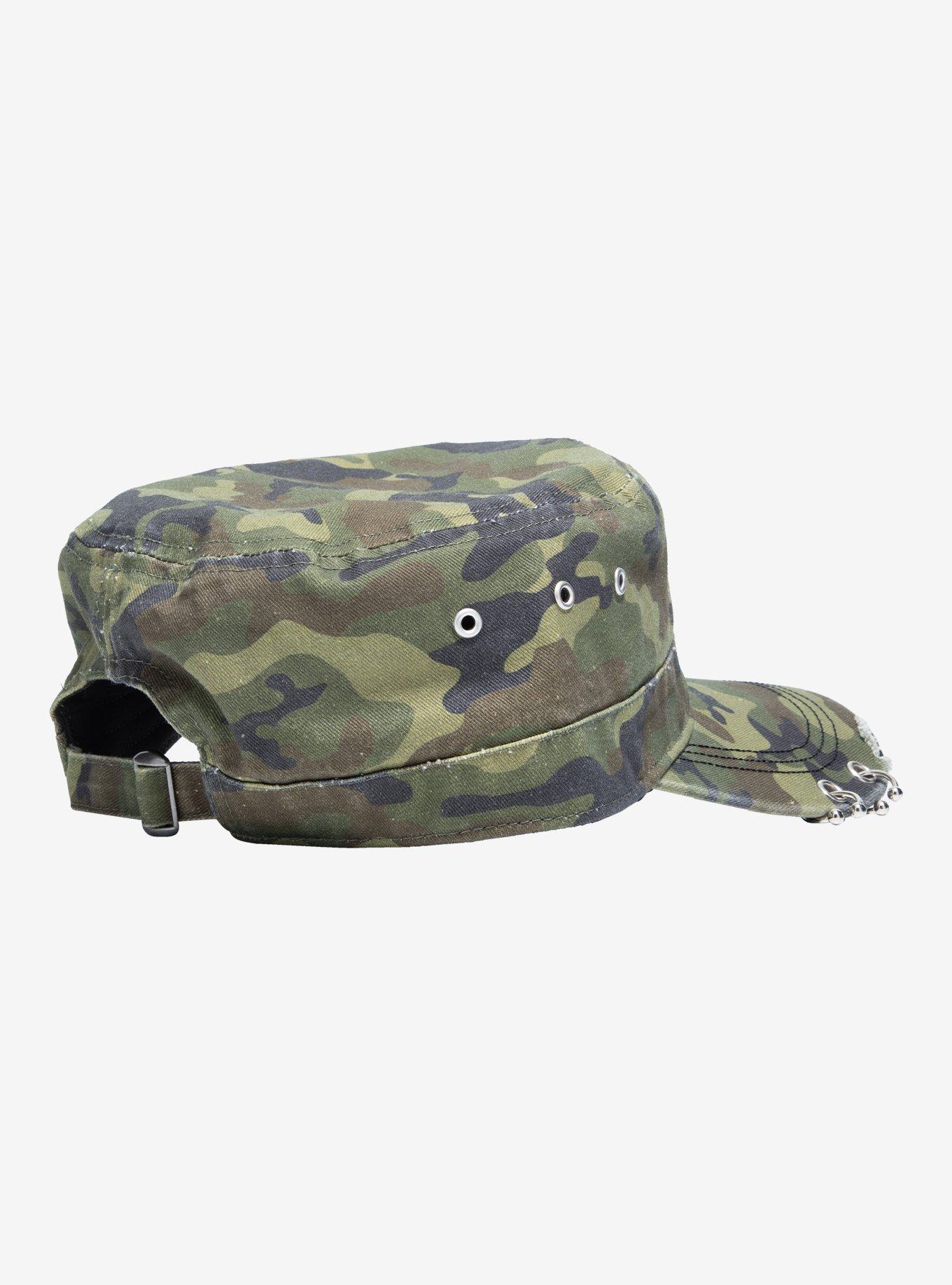 Star Camouflage Pierced Cadet Hat, , alternate