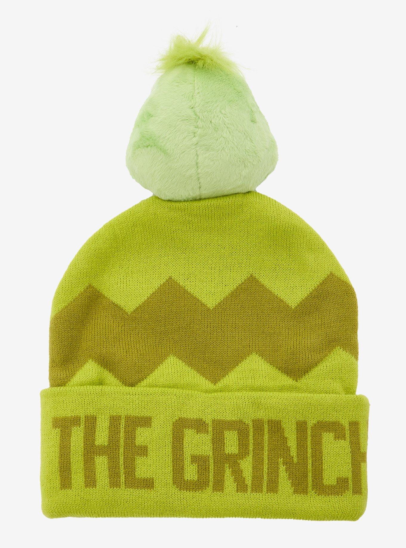 Dr. Seuss How The Grinch Stole Christmas! Grinch Plush Beanie, , hi-res