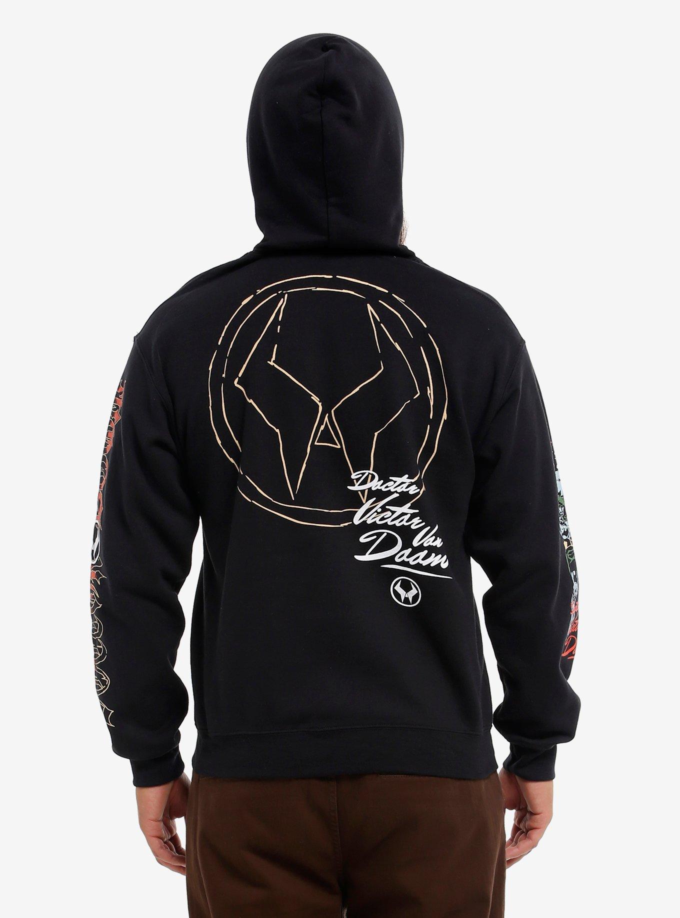 Marvel Doctor Doom Metal Hoodie, , hi-res