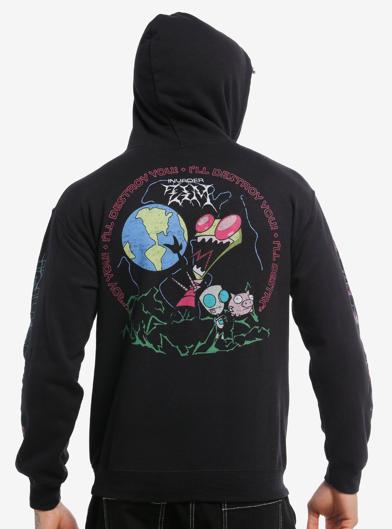 Invader Zim Metal Hoodie, , hi-res